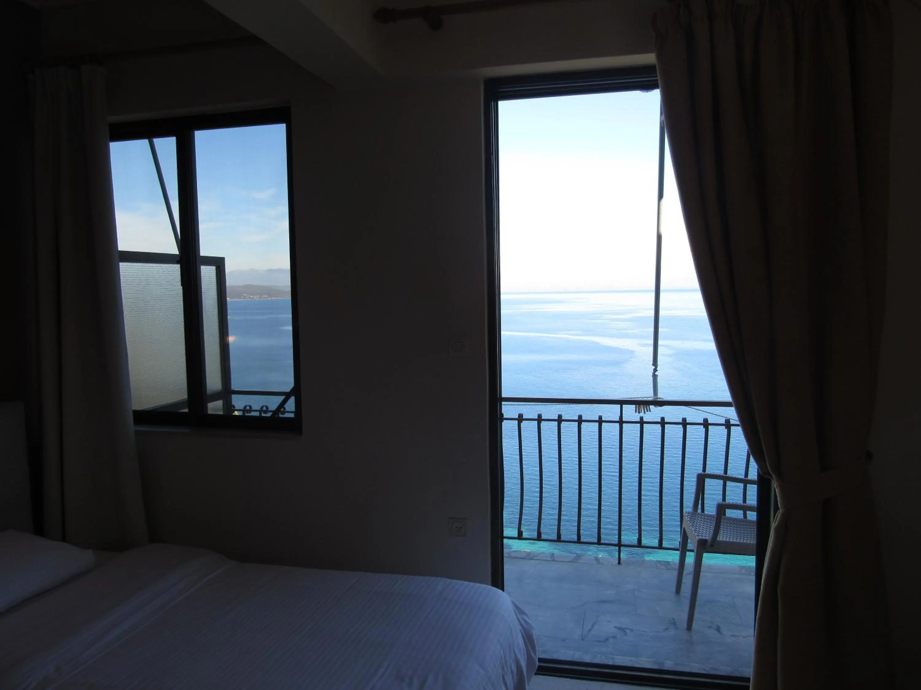 Bed in Kallisto studios