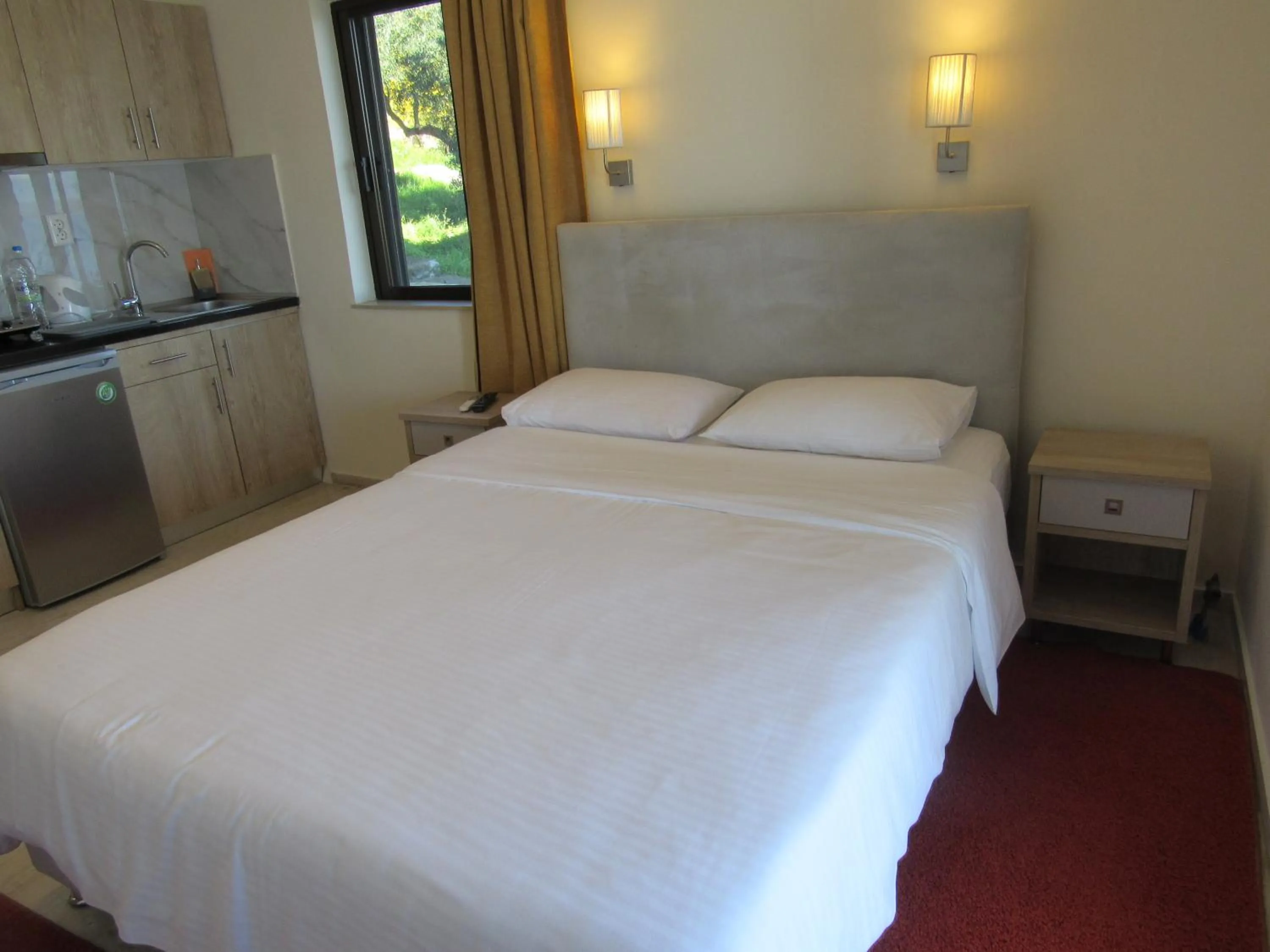 Bed in Kallisto studios