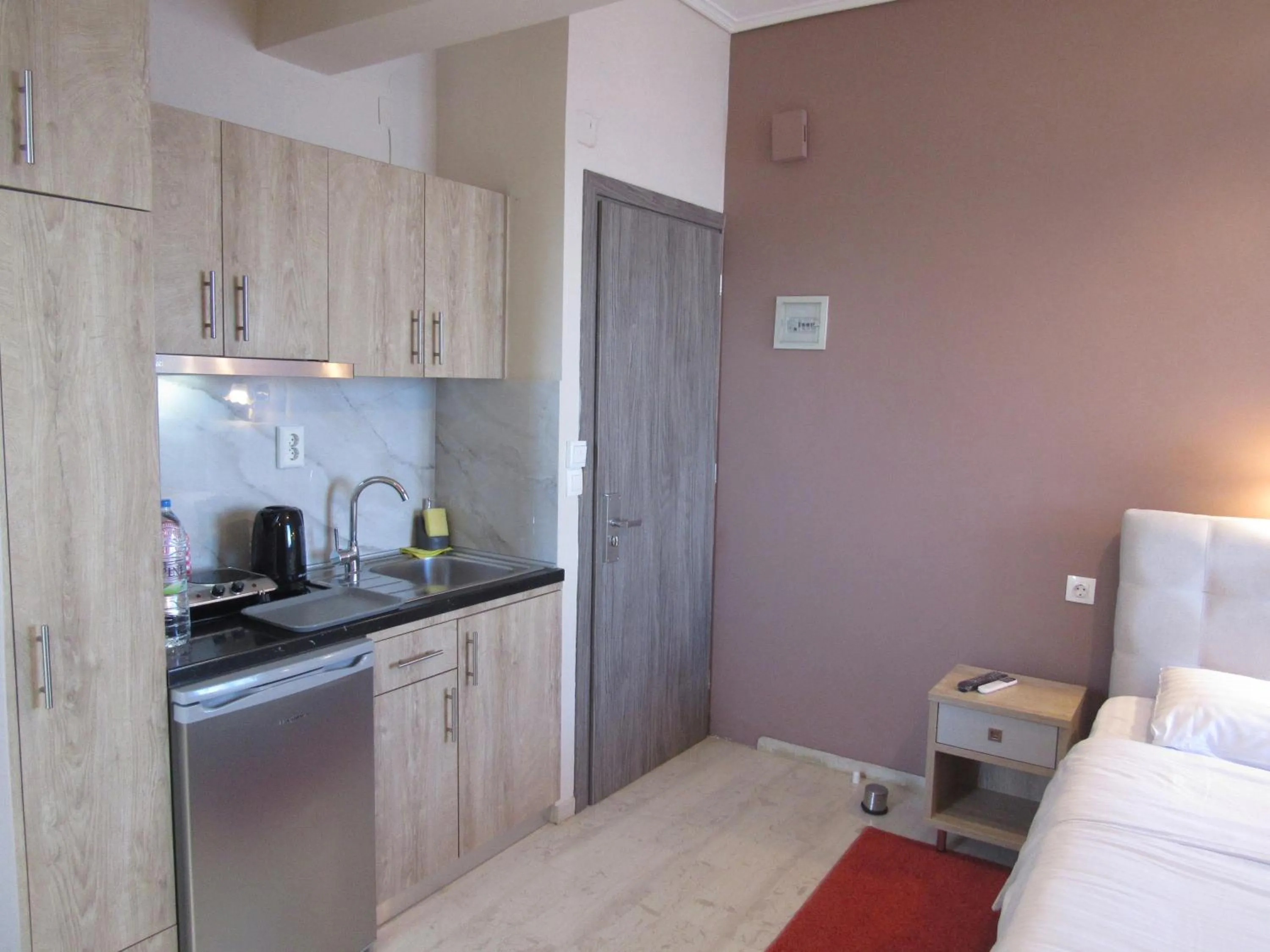 Bed in Kallisto studios