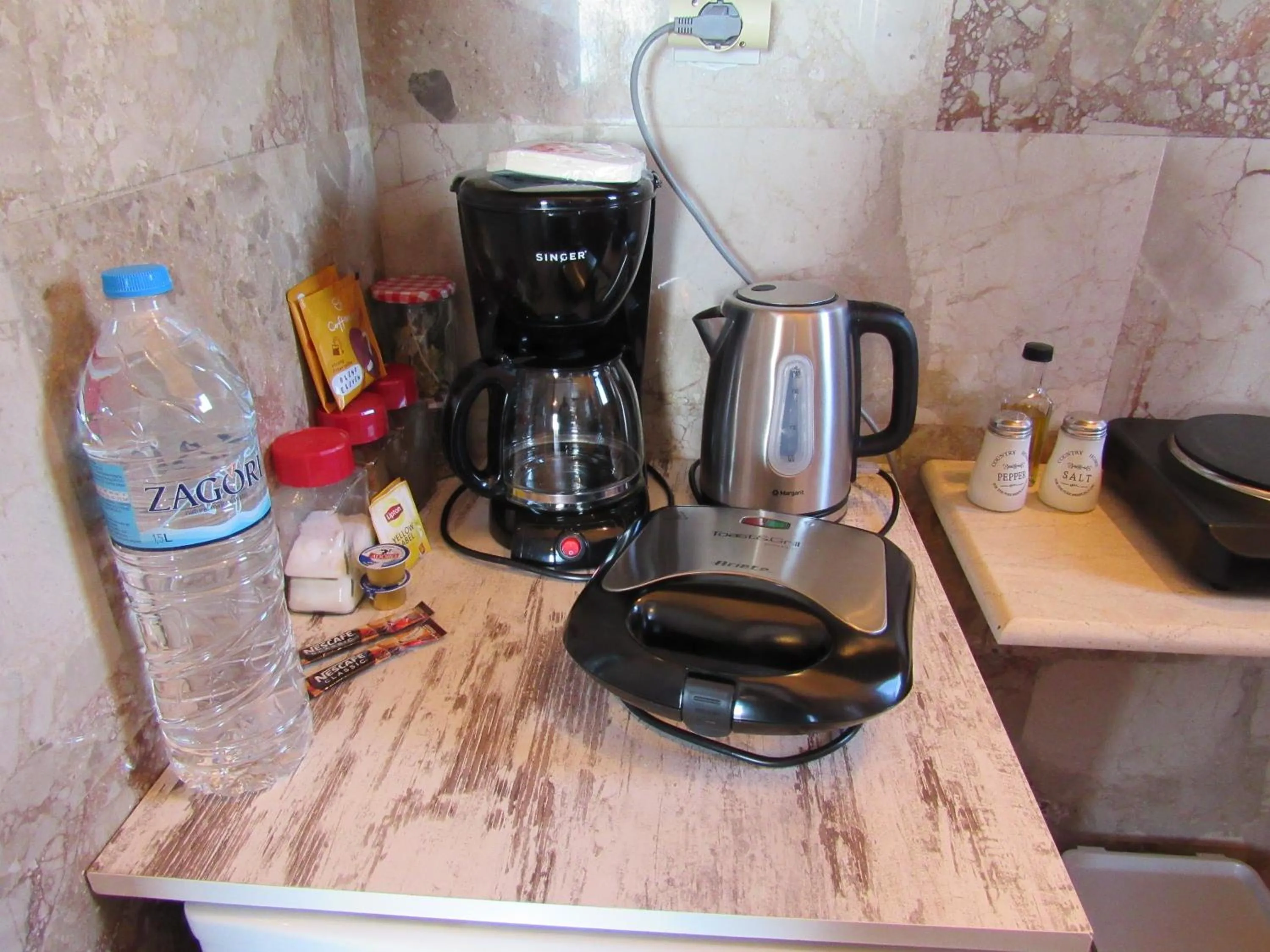 Coffee/tea facilities in Kallisto studios