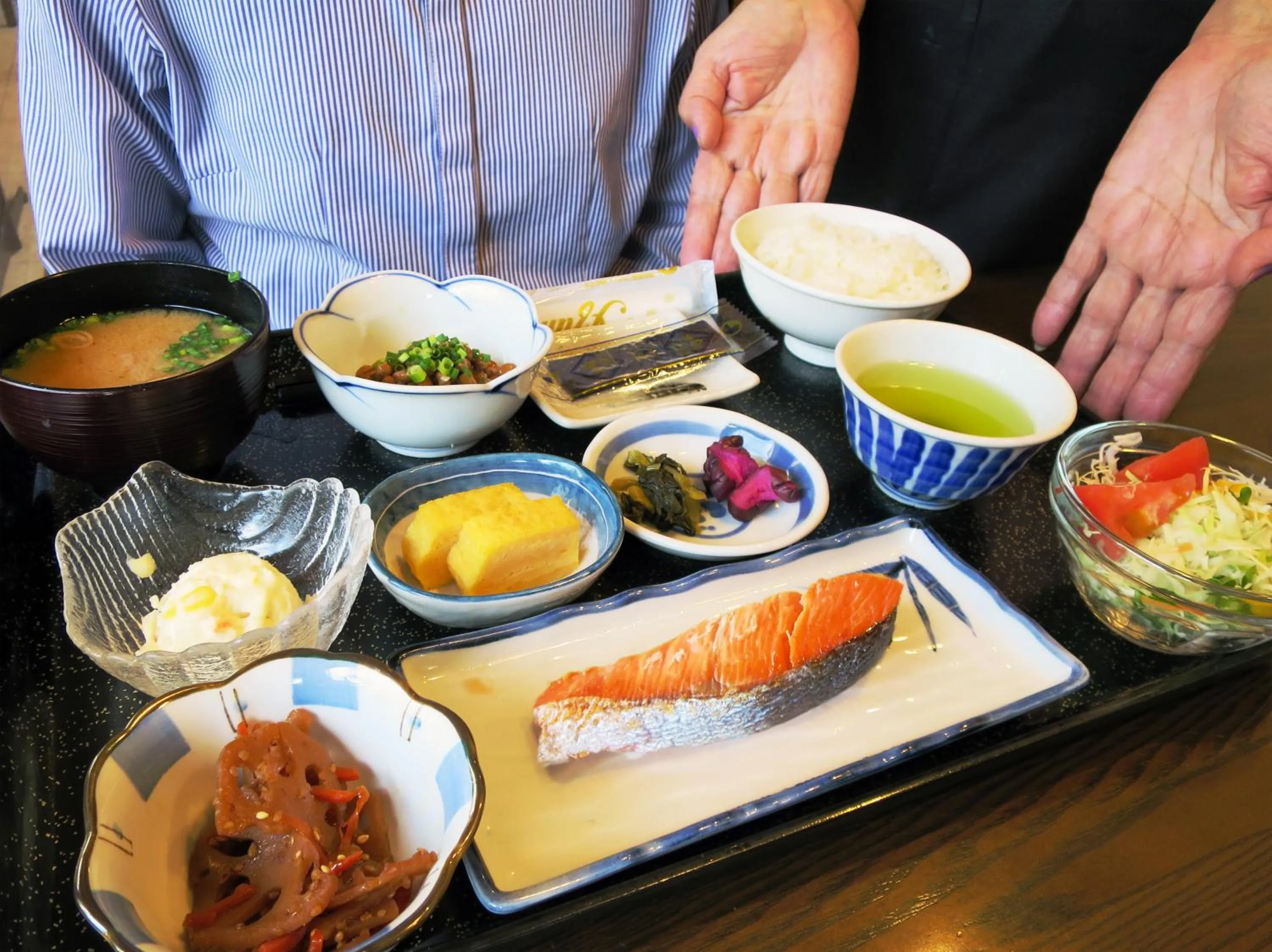 Food close-up in Sun Palace Hotel