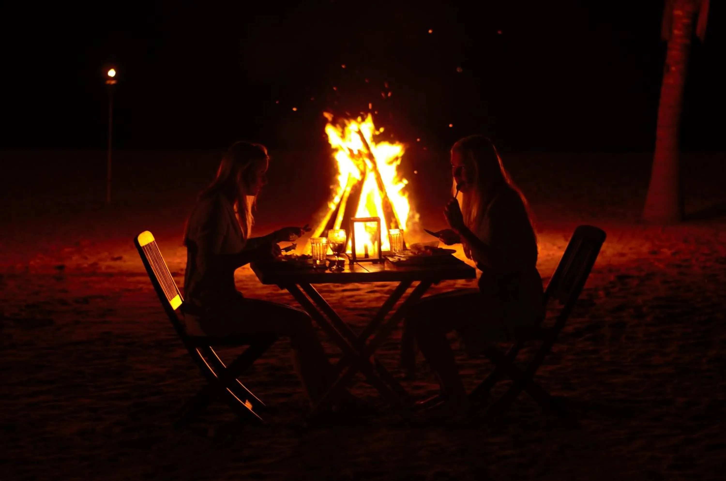 Beach in Dolphin Beach Resort