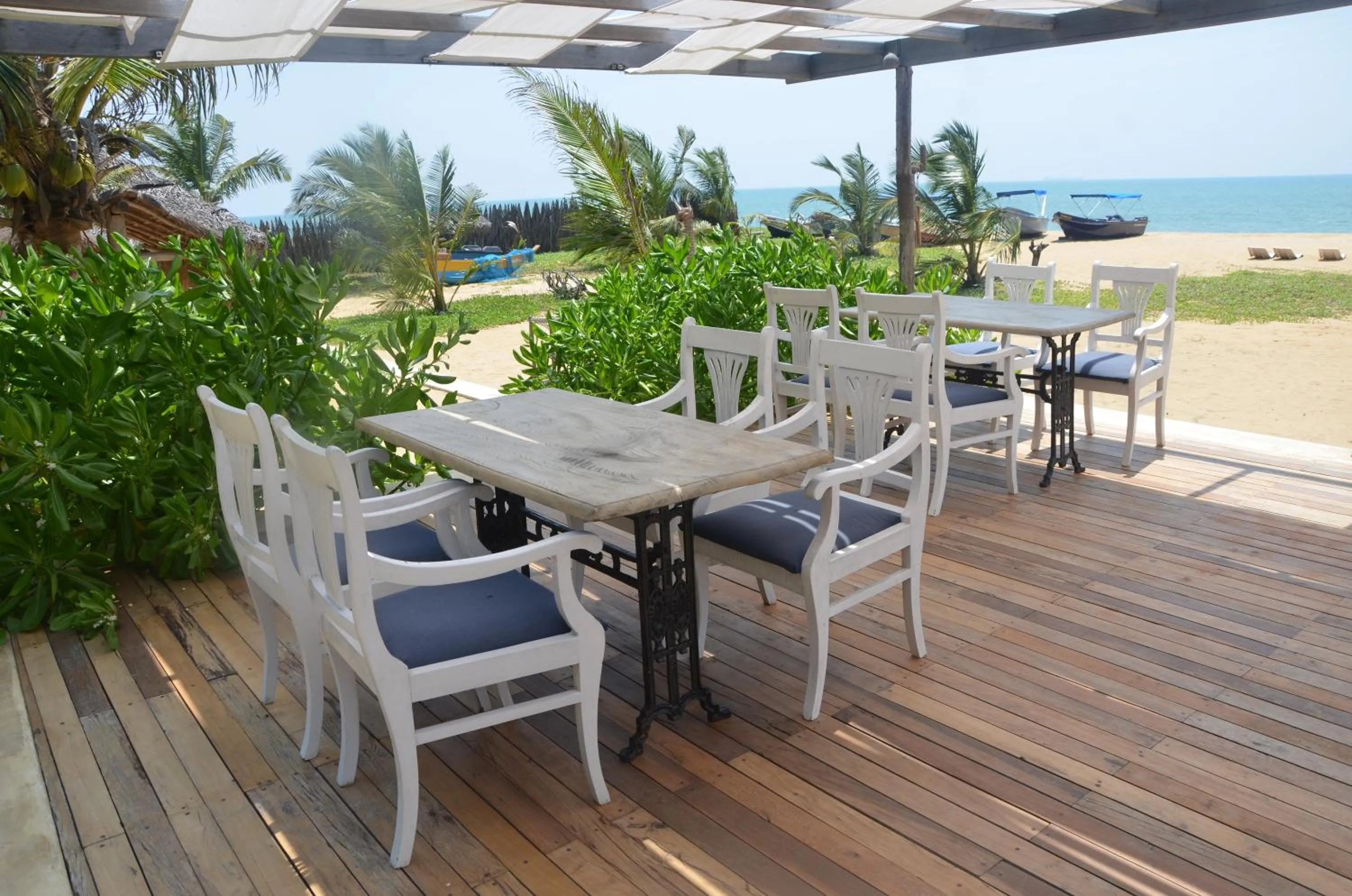 Patio in Dolphin Beach Resort