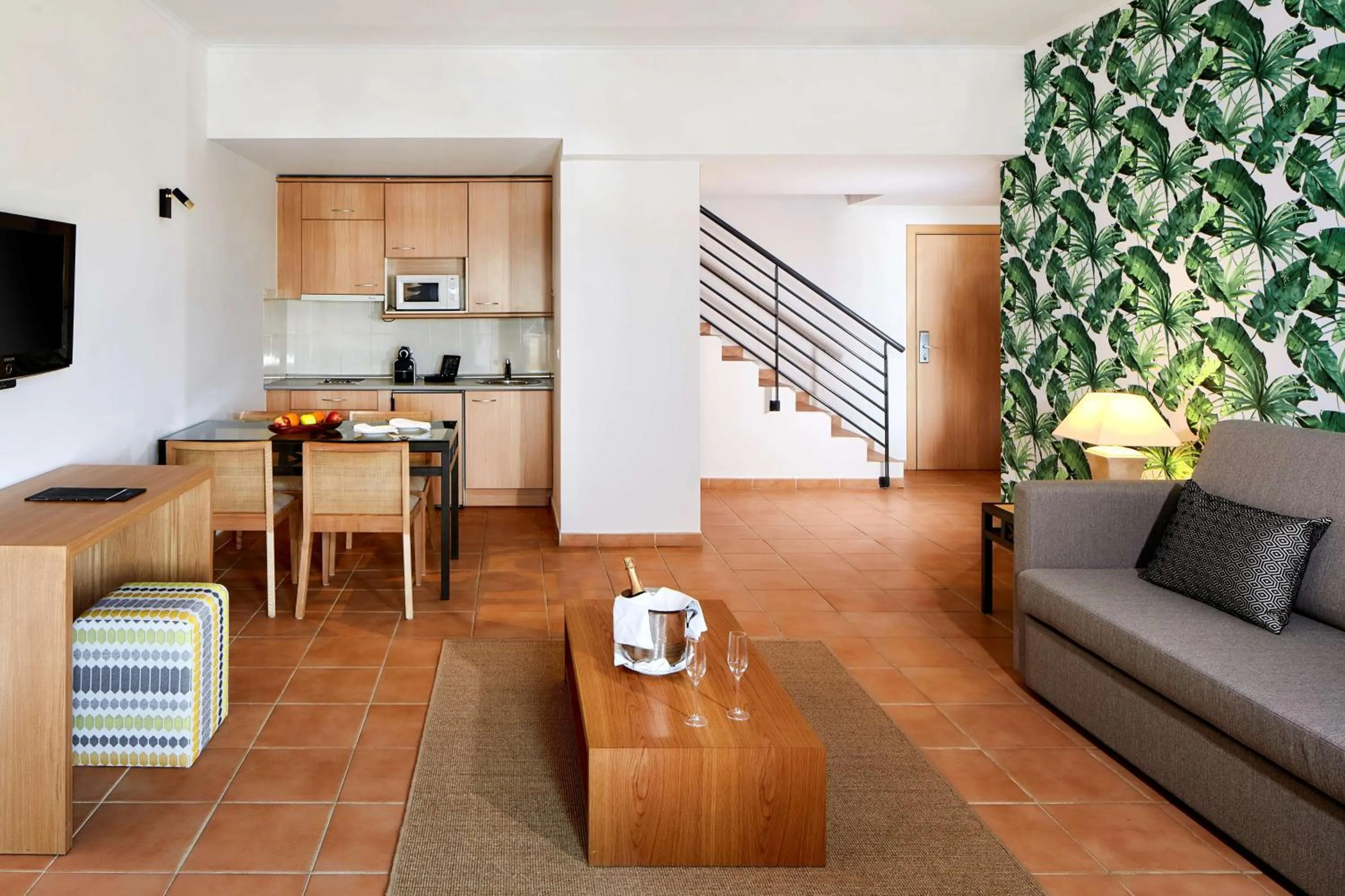 Kitchen or kitchenette in NH Marina Portimao Resort