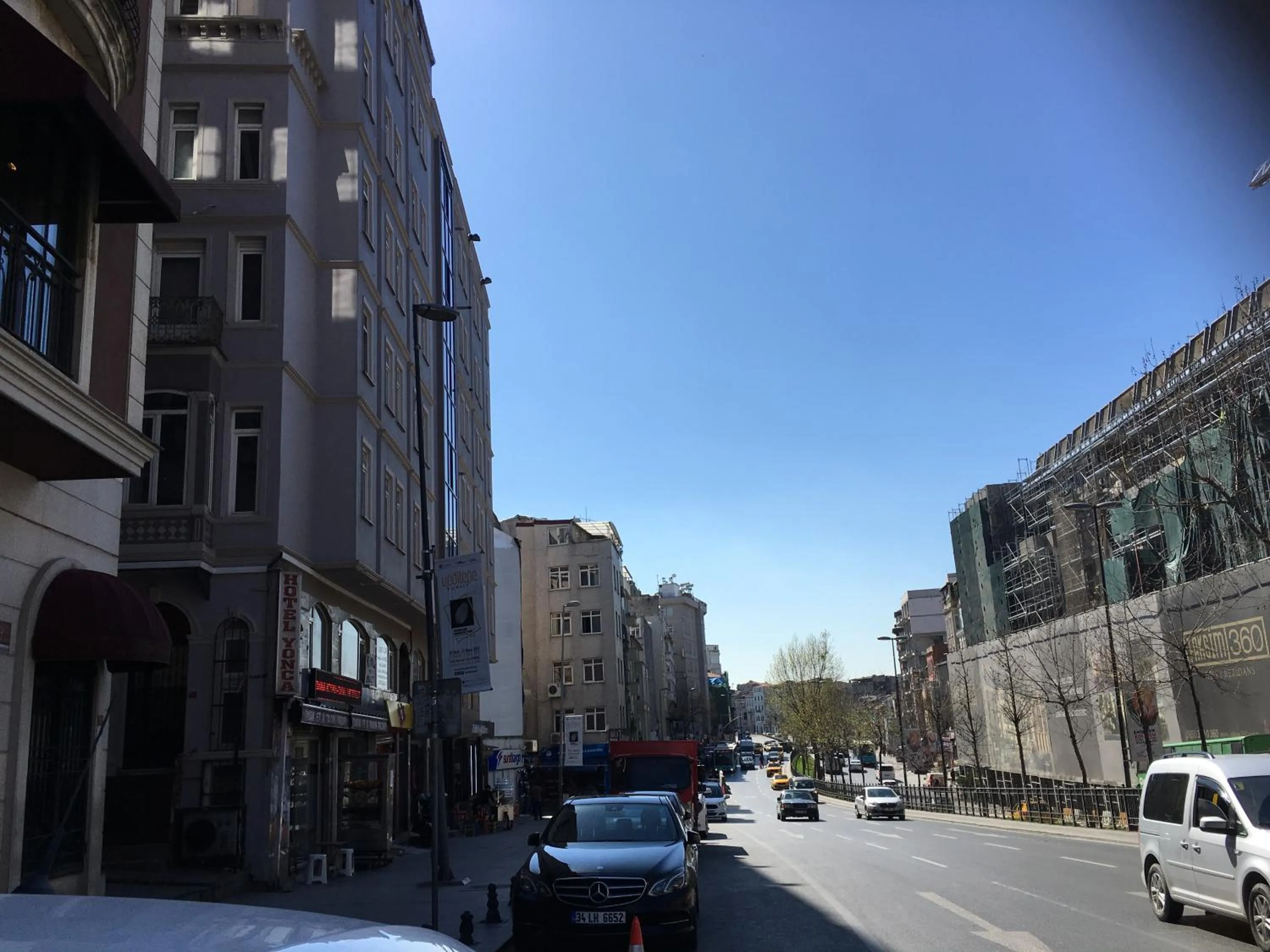 City view in Hotel Yonca