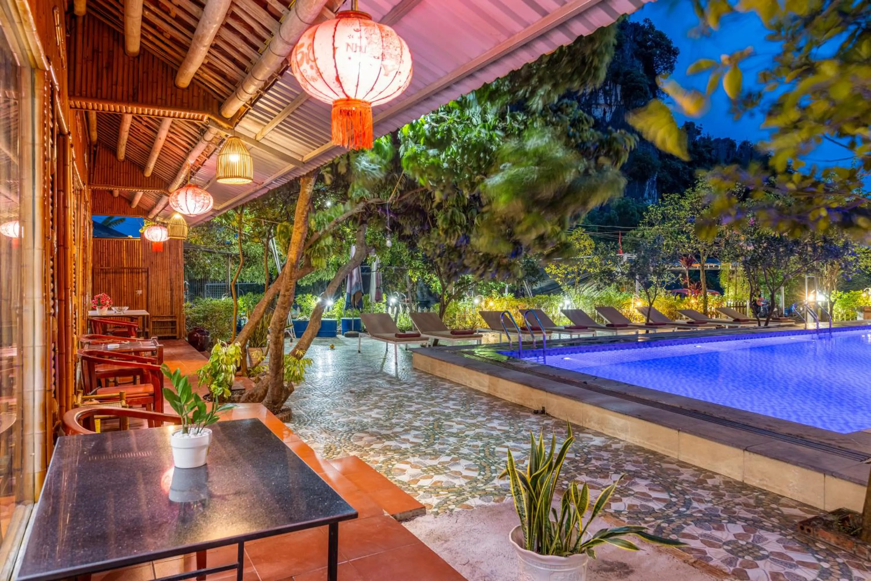 Patio in Eco Field Nest Tam Coc