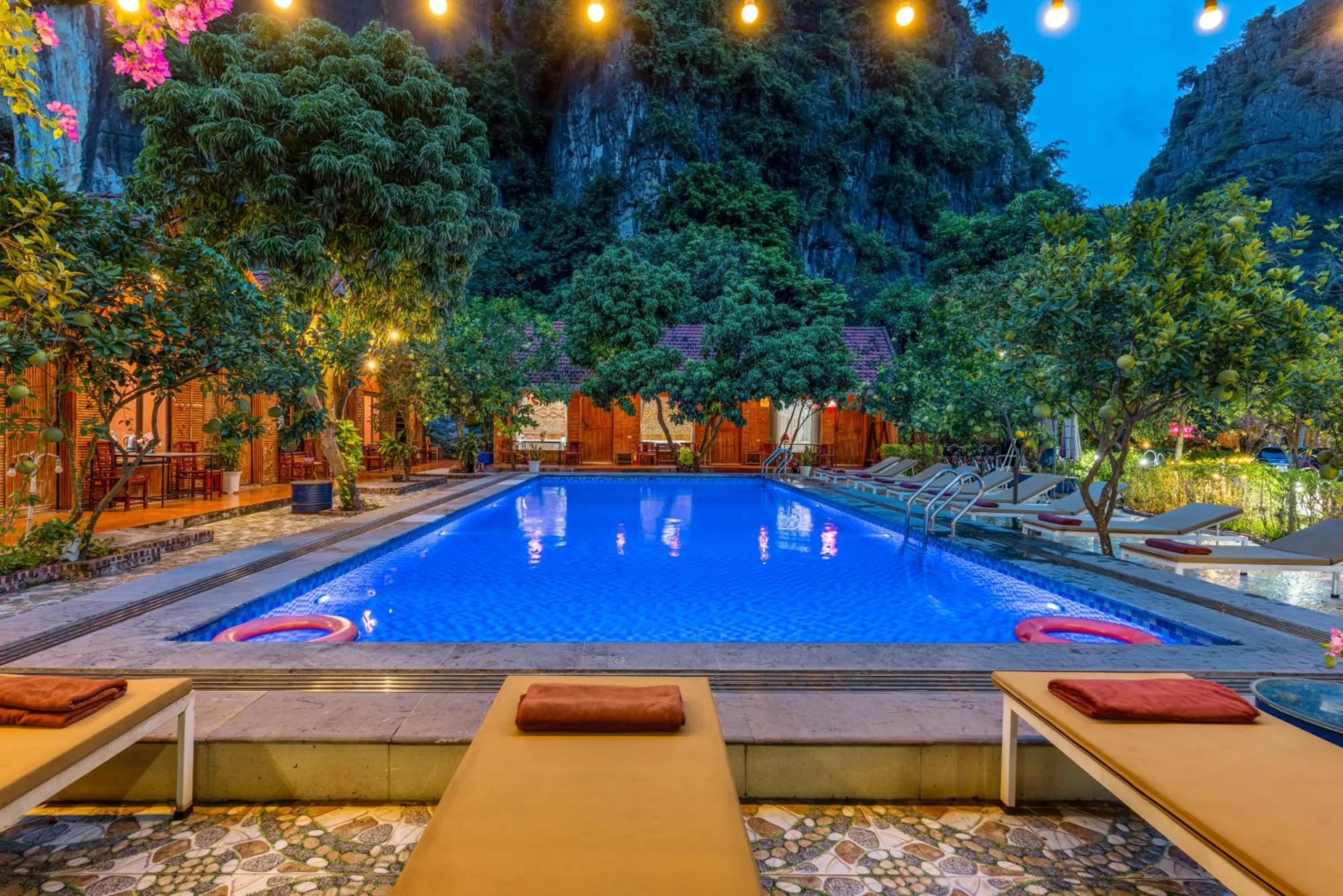 Night in Eco Field Nest Tam Coc