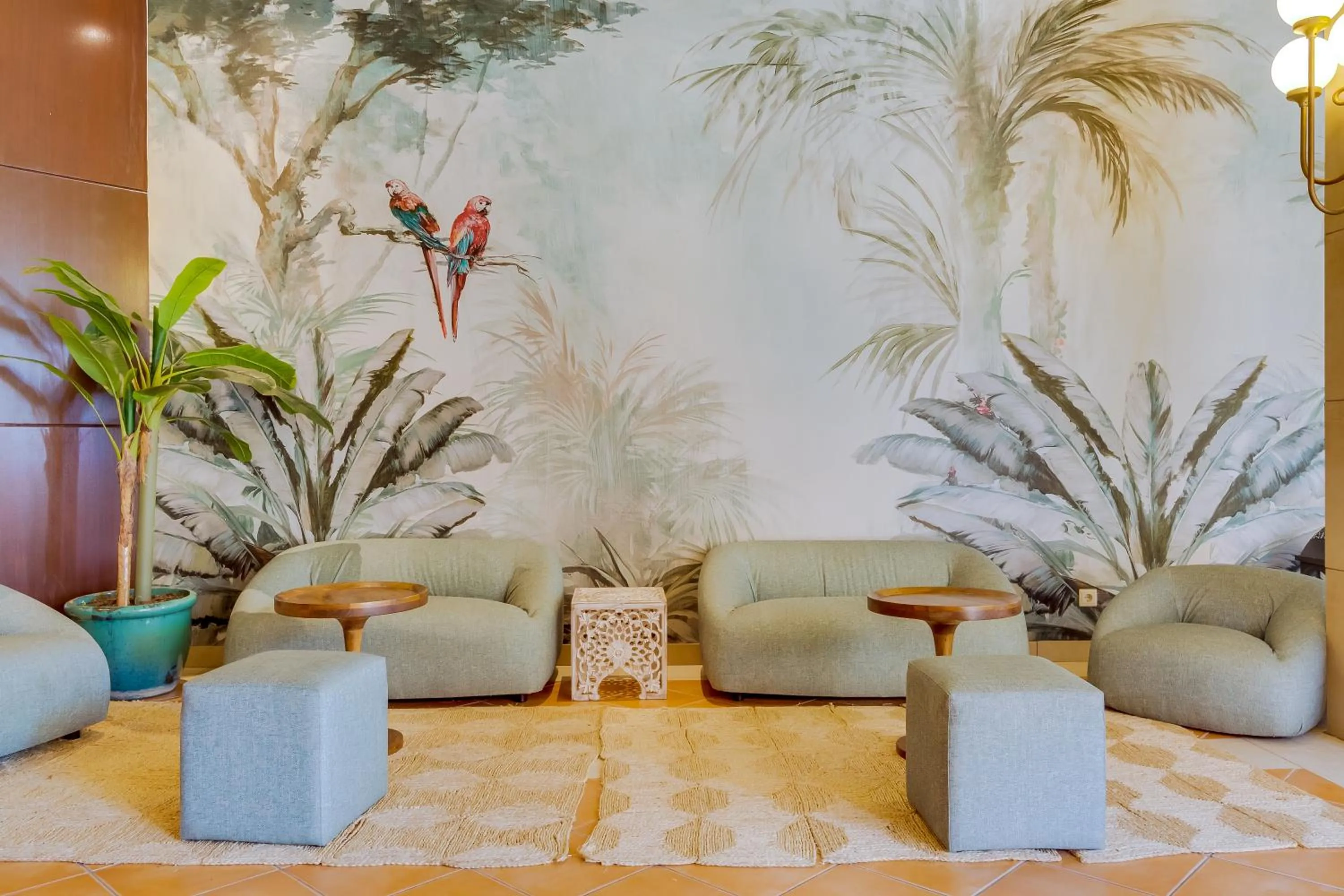 Lobby or reception in Auramar Beach Resort