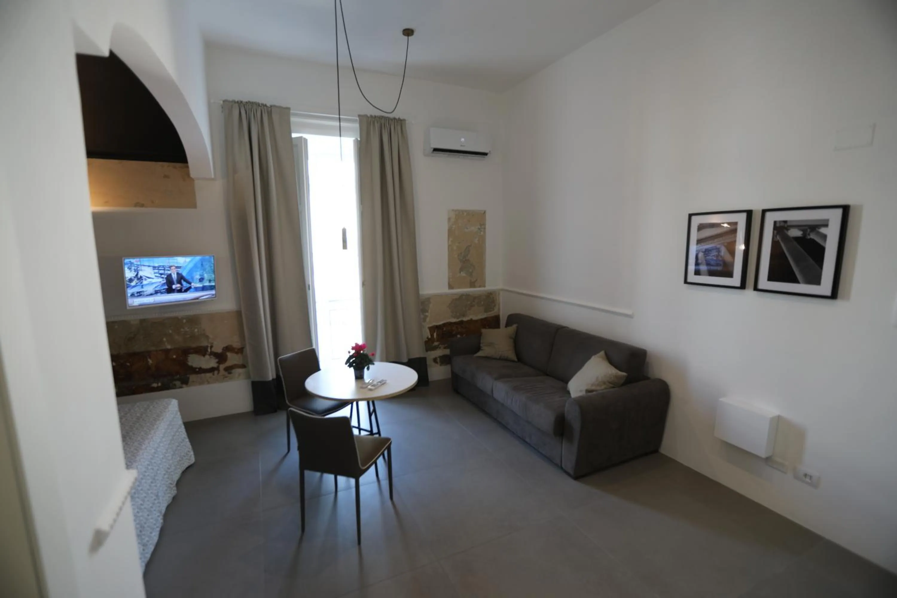 Living room in The Station Napoli