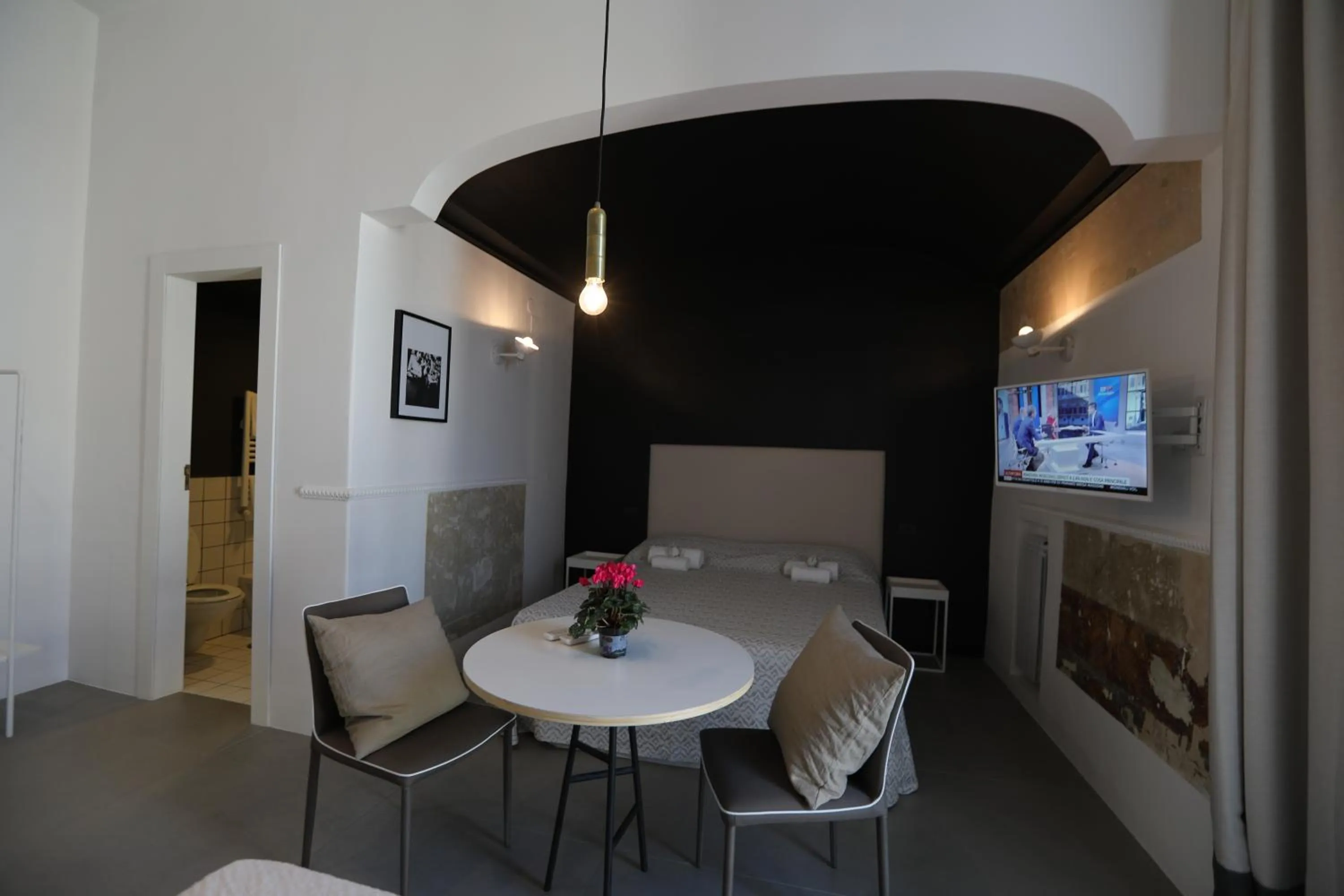 Living room in The Station Napoli