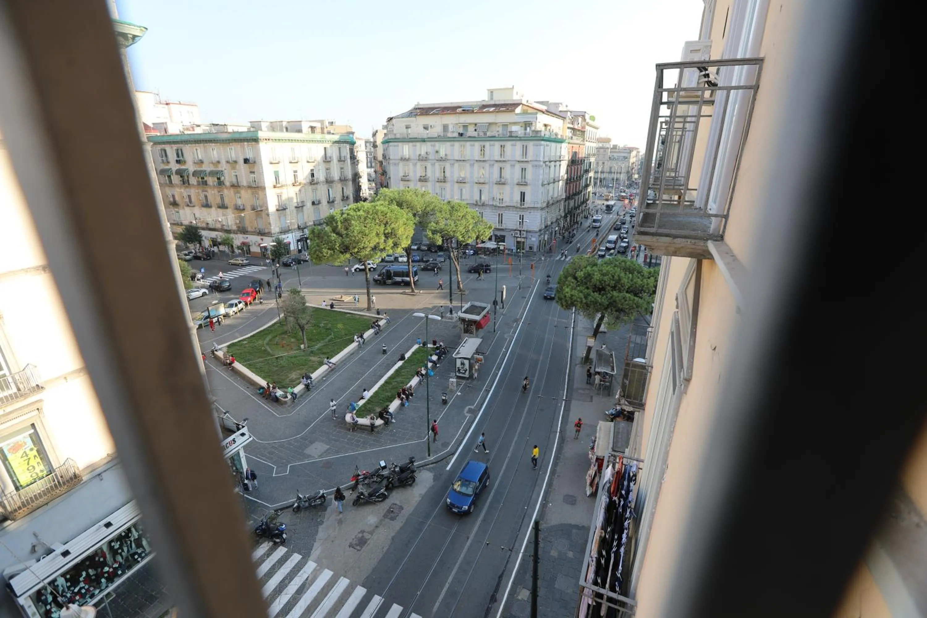 City view in The Station Napoli