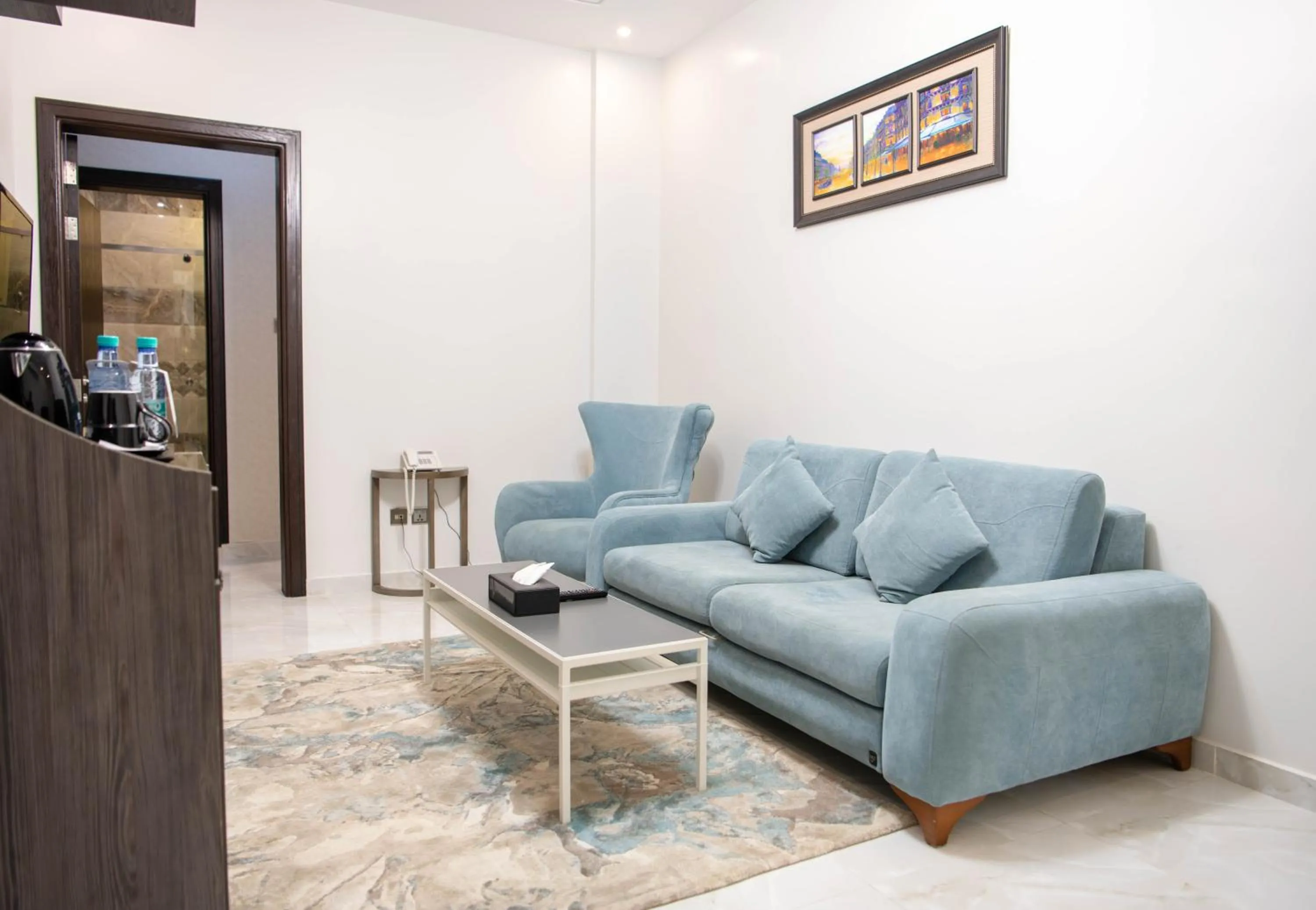 Living room in Viola Hotel