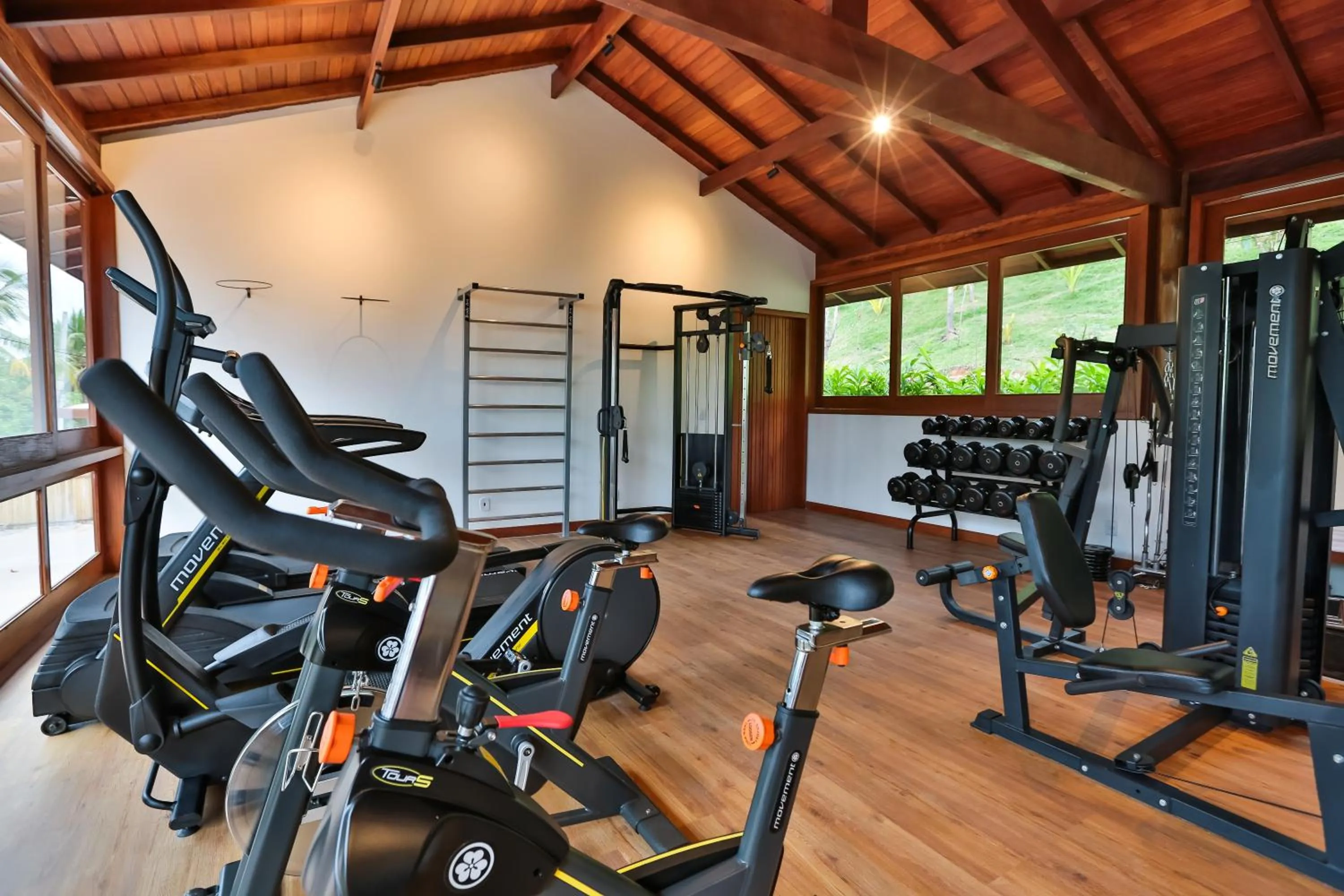 Fitness centre/facilities in Kûara Hotel