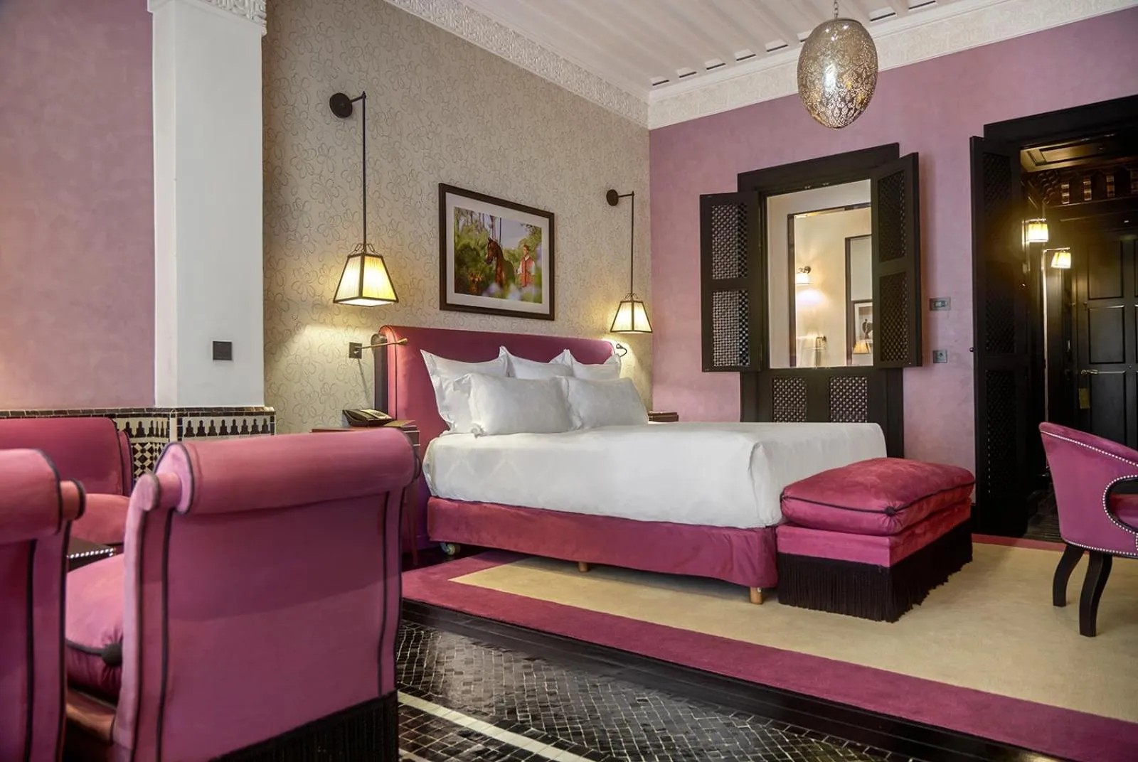 Photo of the whole room, Bed in Selman Marrakech