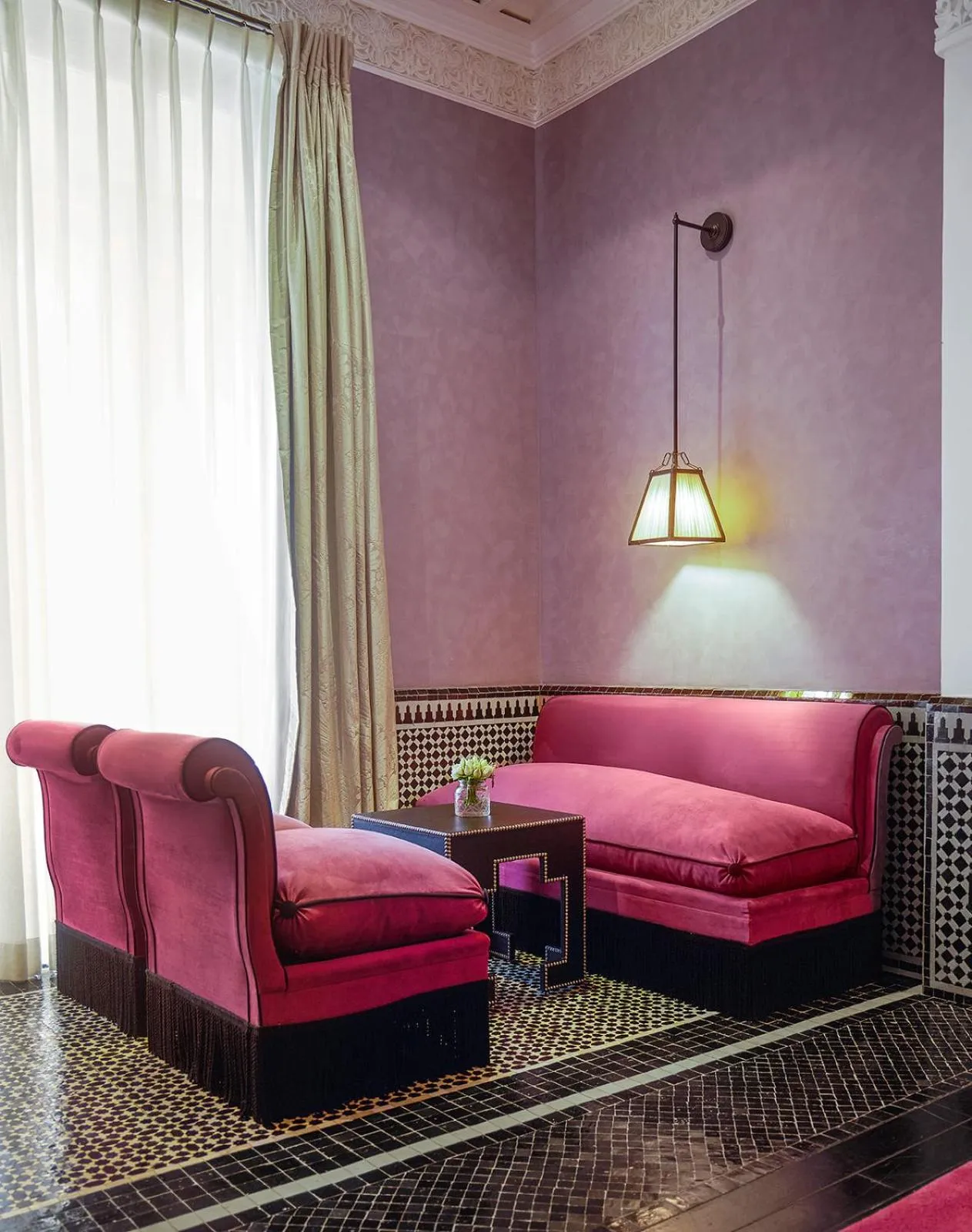 Living room in Selman Marrakech