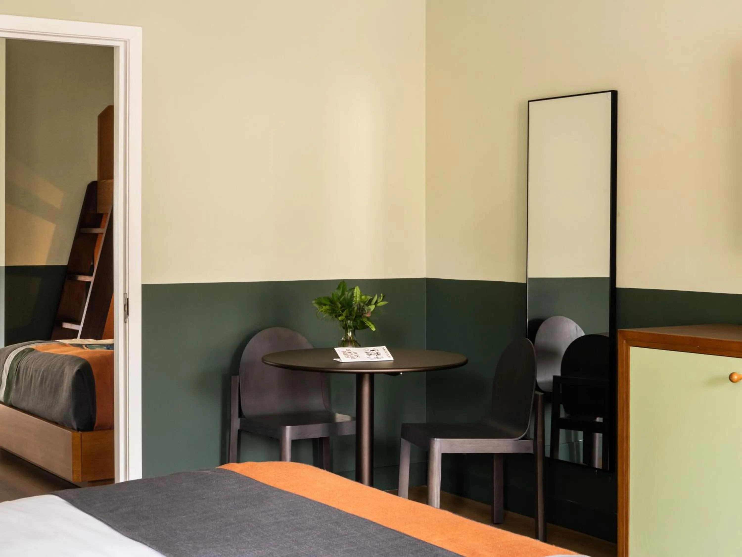 Bed in Trailborn Rocky Mountains Outpost