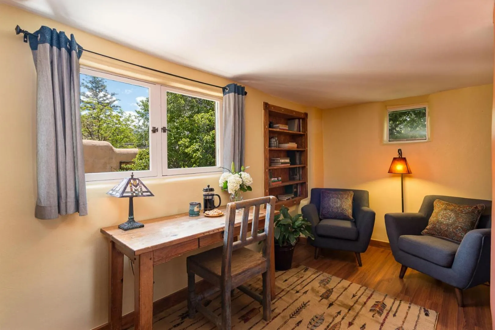 Seating area in Inn of the Turquoise Bear