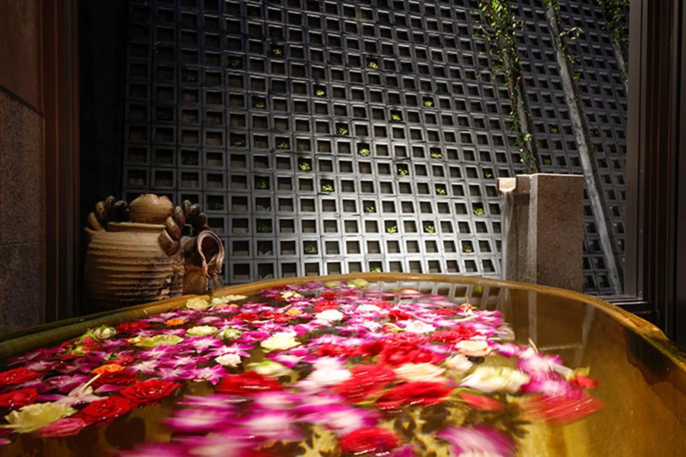 Hot Spring Bath in Yuraku Kinosaki Spa & Gardens