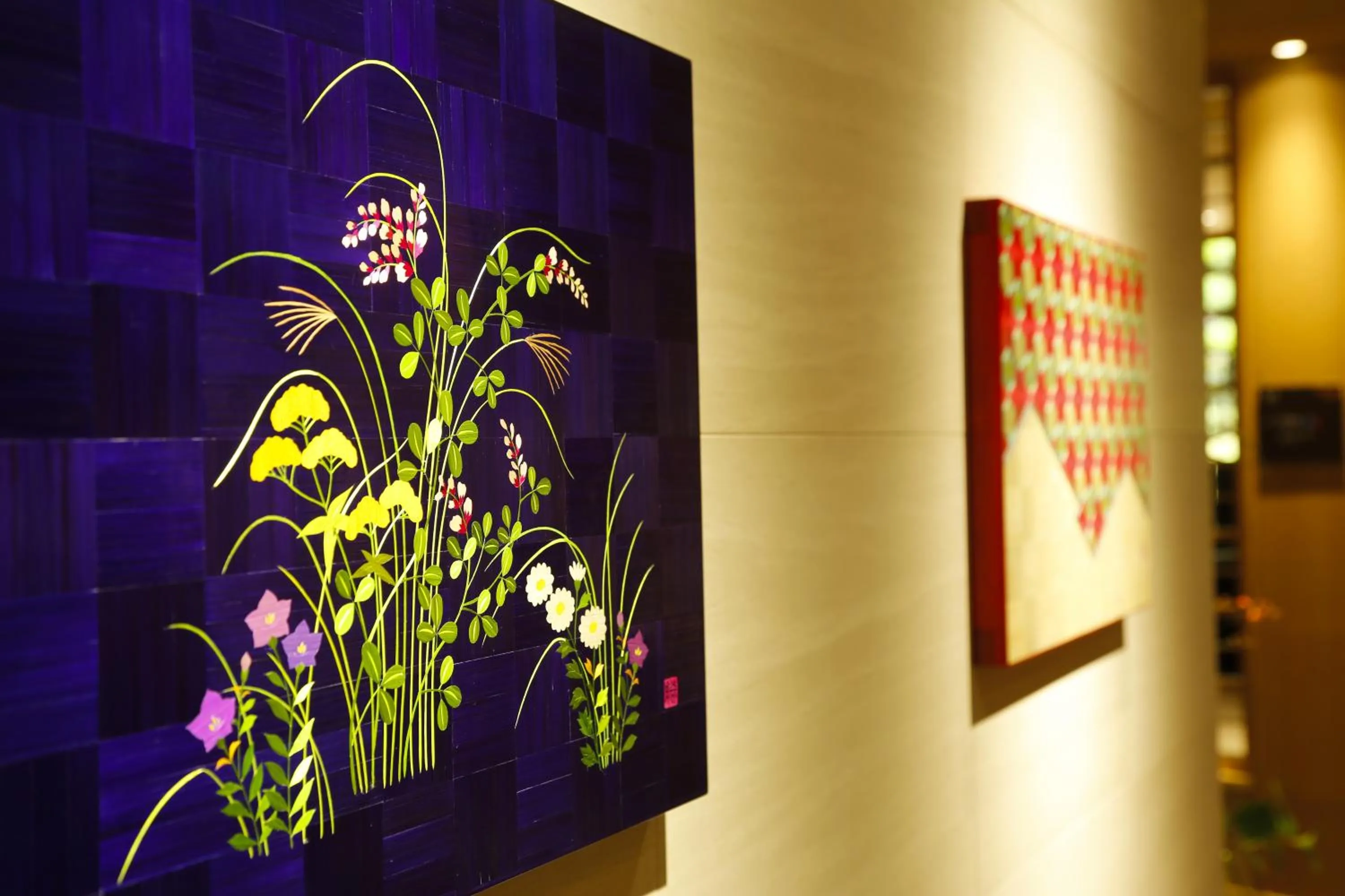 Decorative detail in Yuraku Kinosaki Spa & Gardens