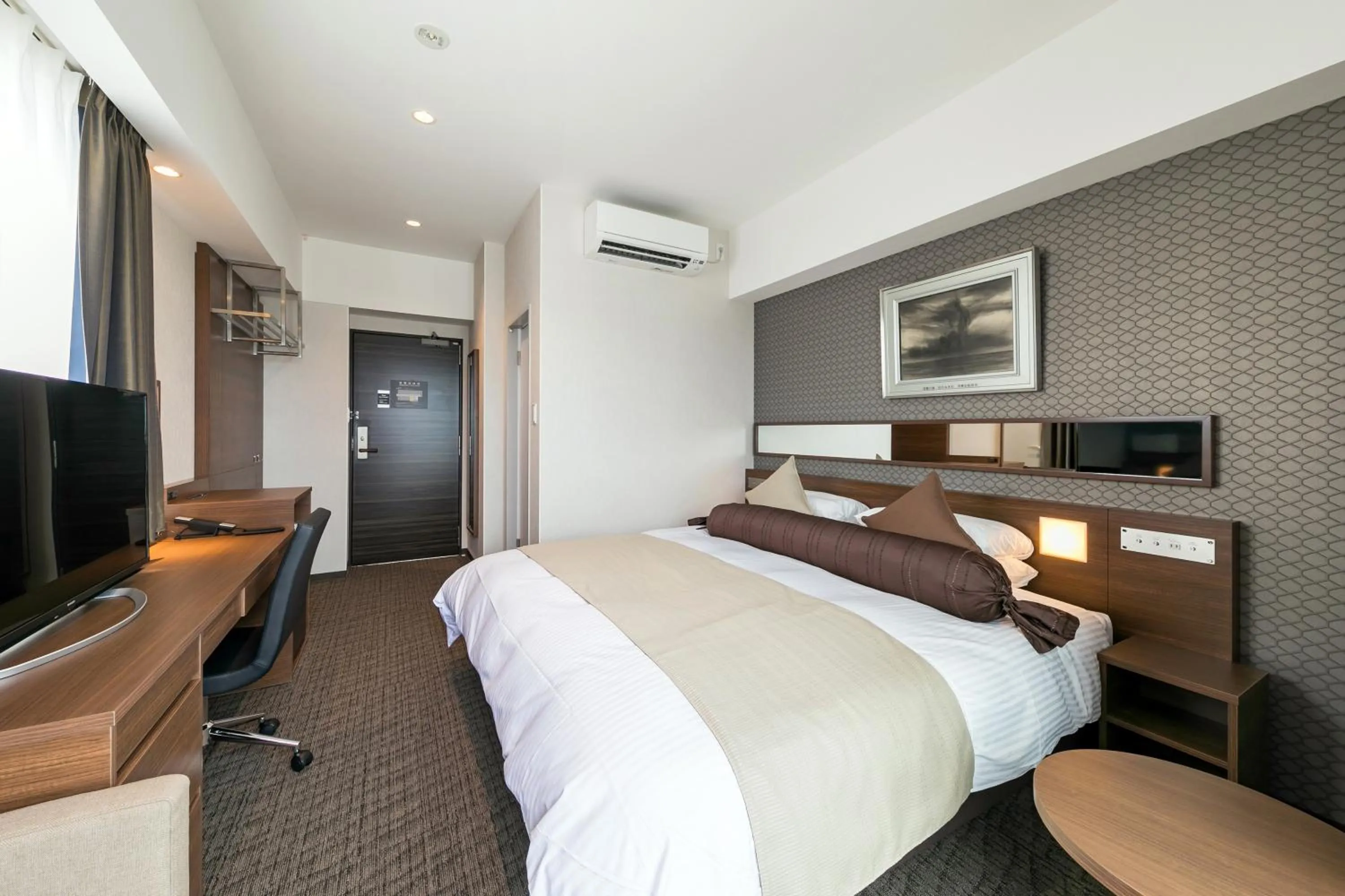 Bed in Hotel Miyahira