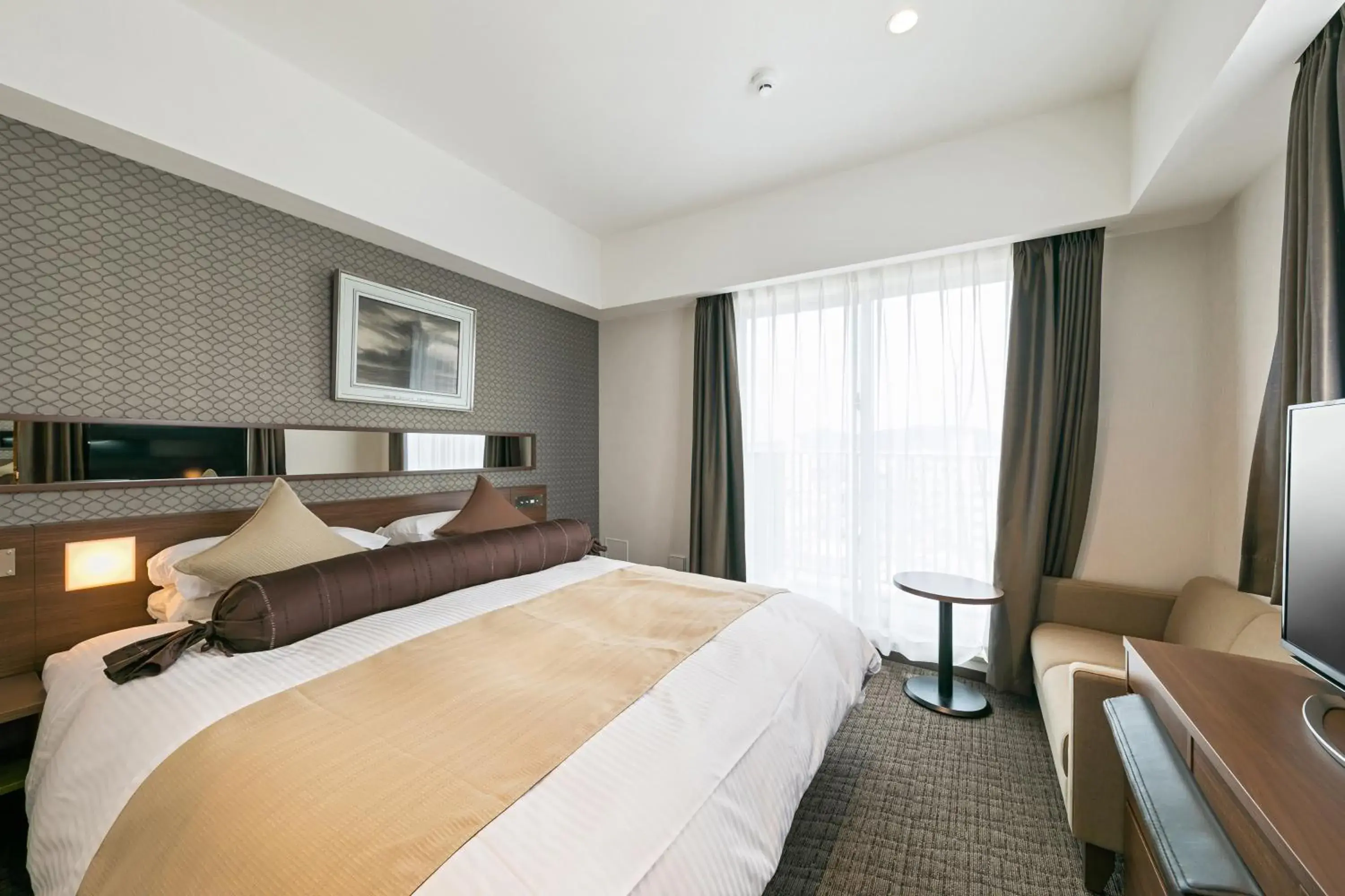 City Double Room with Balcony - single occupancy - New Building - Non-smoking in Hotel Miyahira City Double Room with Balcony - single occupancy - New Building - Non-smoking in Hotel Miyahira