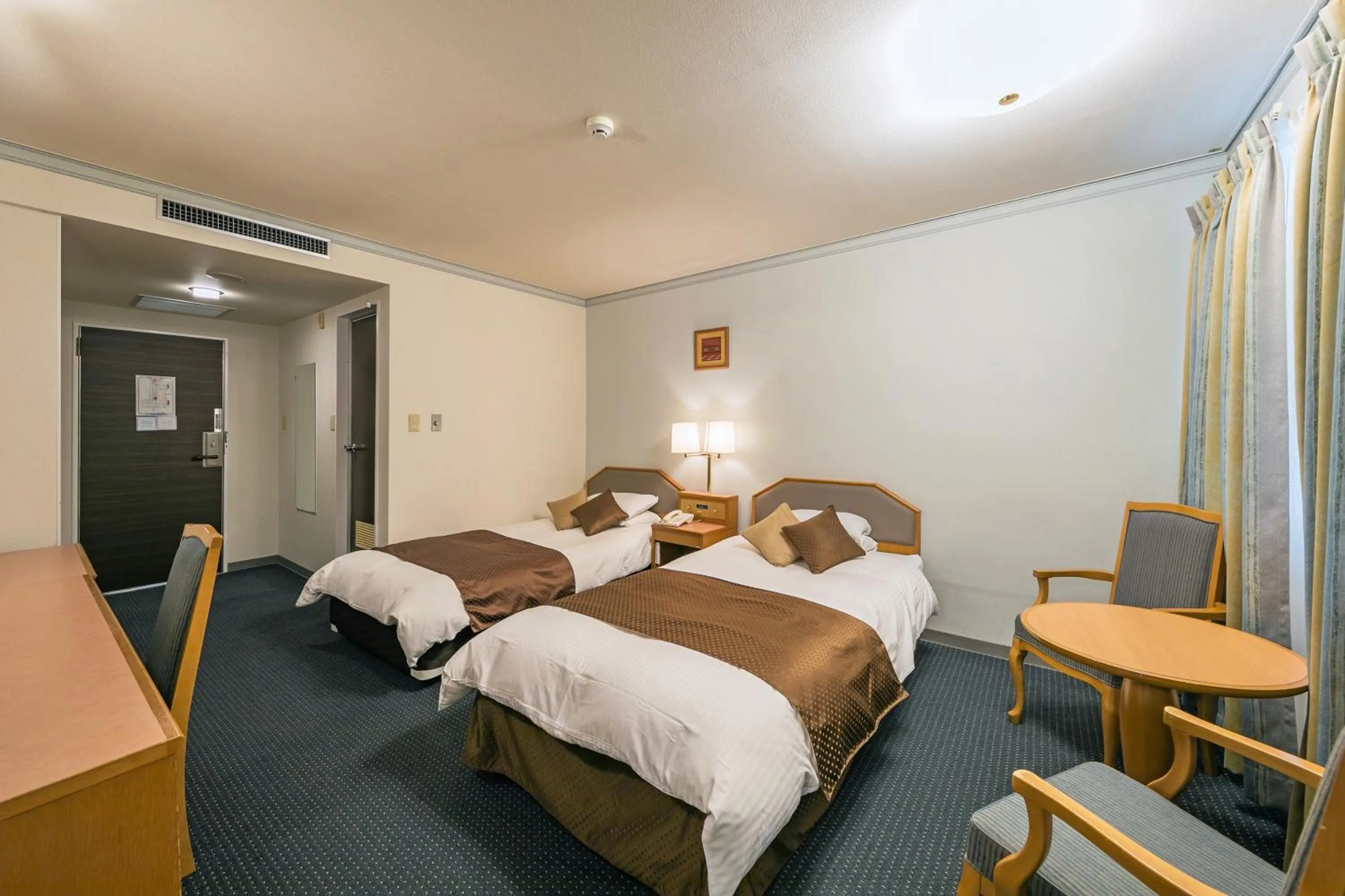 Bed in Hotel Miyahira