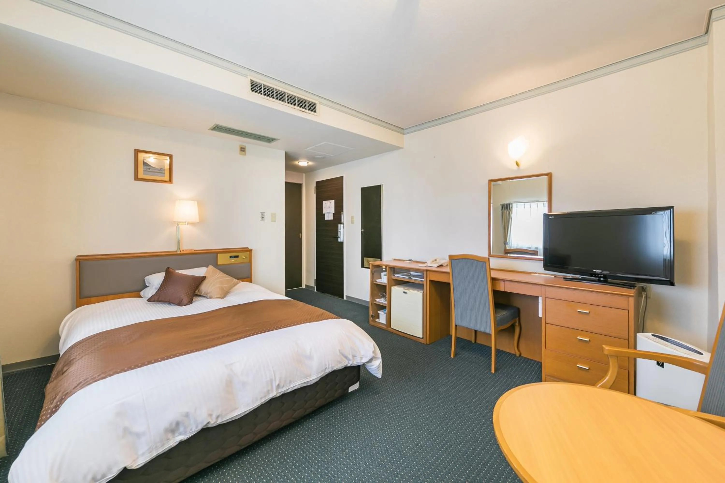 Bed in Hotel Miyahira