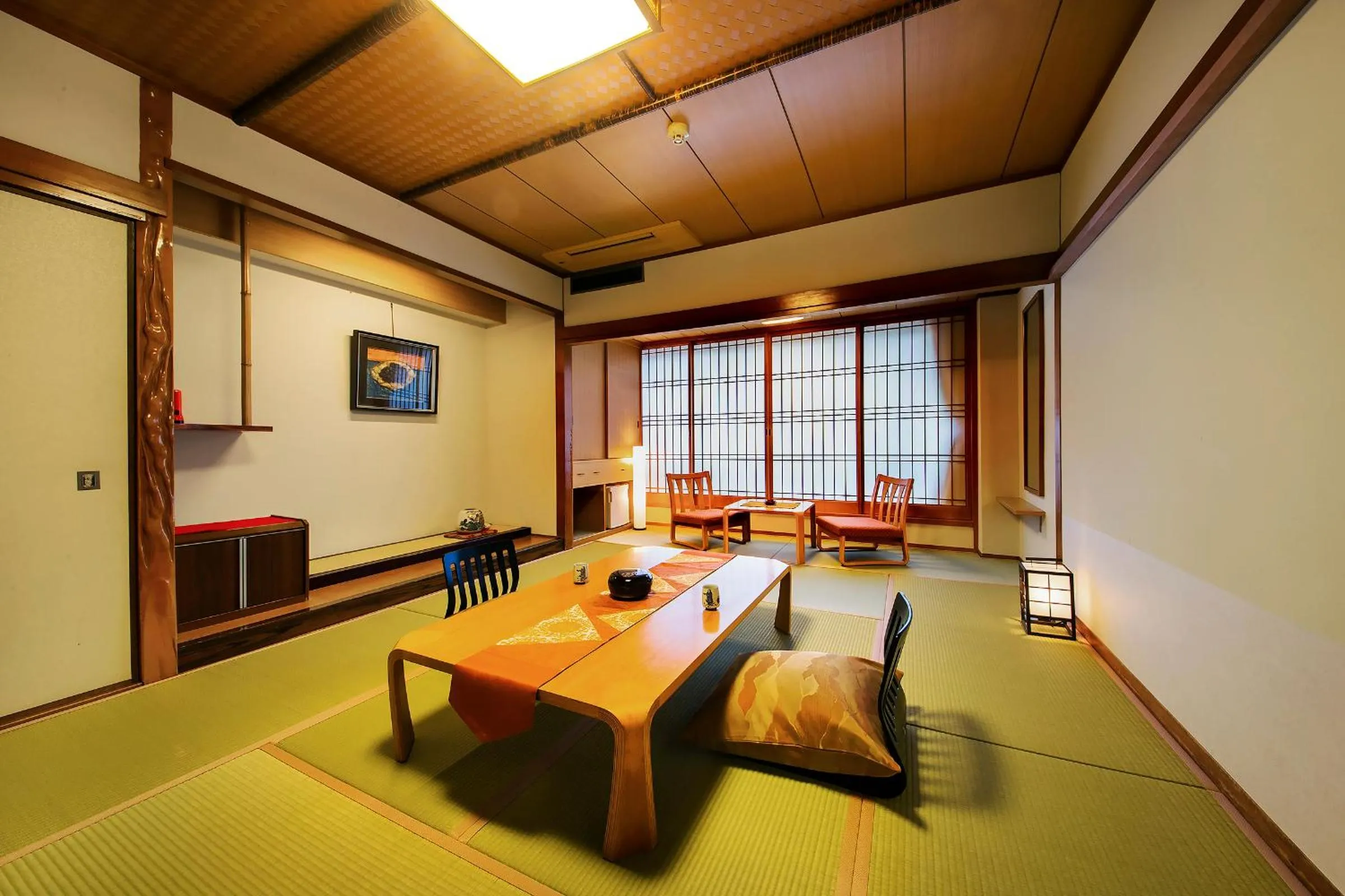 Living room in Kawaguchiya Kinosaki Riverside Hotel