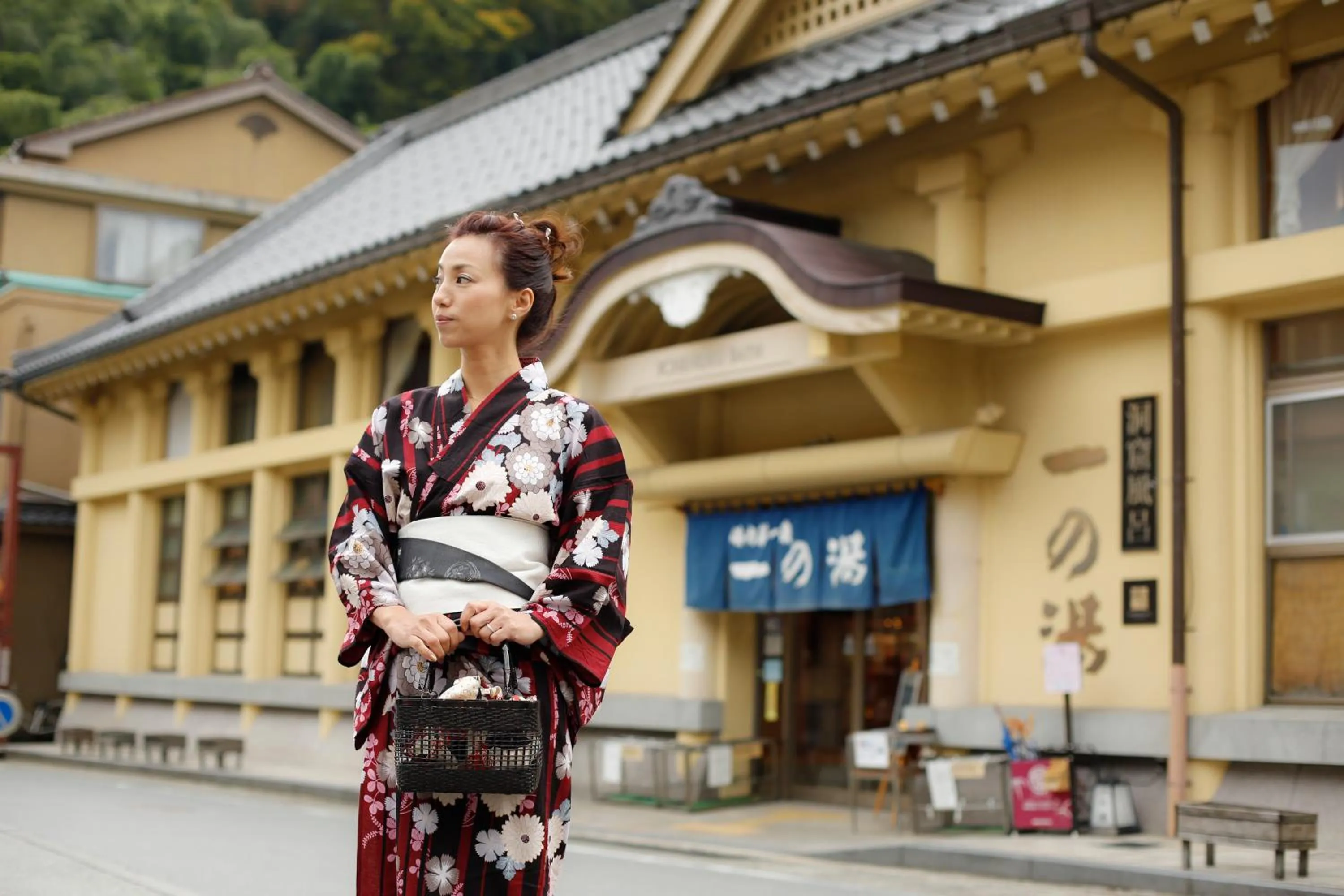 Nearby landmark in Kawaguchiya Kinosaki Riverside Hotel