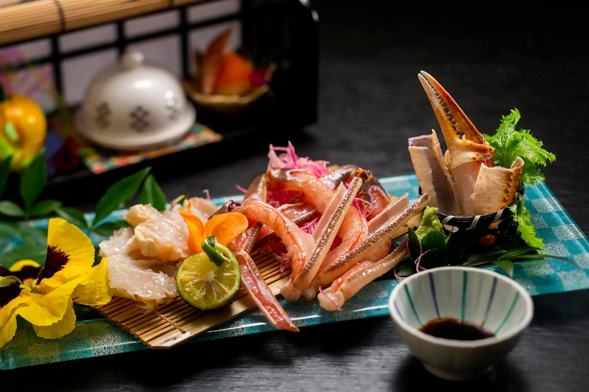 Food in Kawaguchiya Kinosaki Riverside Hotel