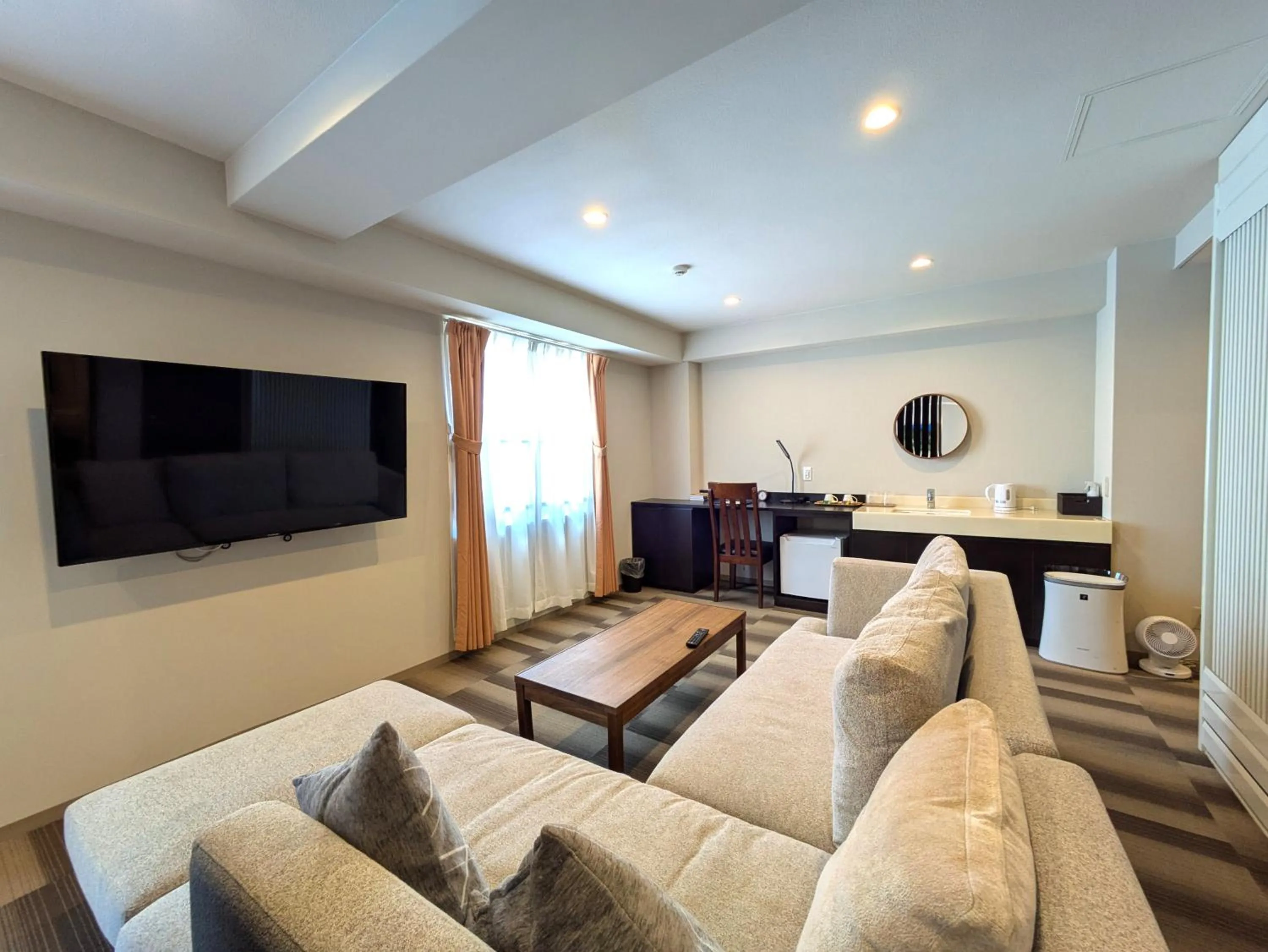Living room in Hotel Naha City -Kokusai Street-