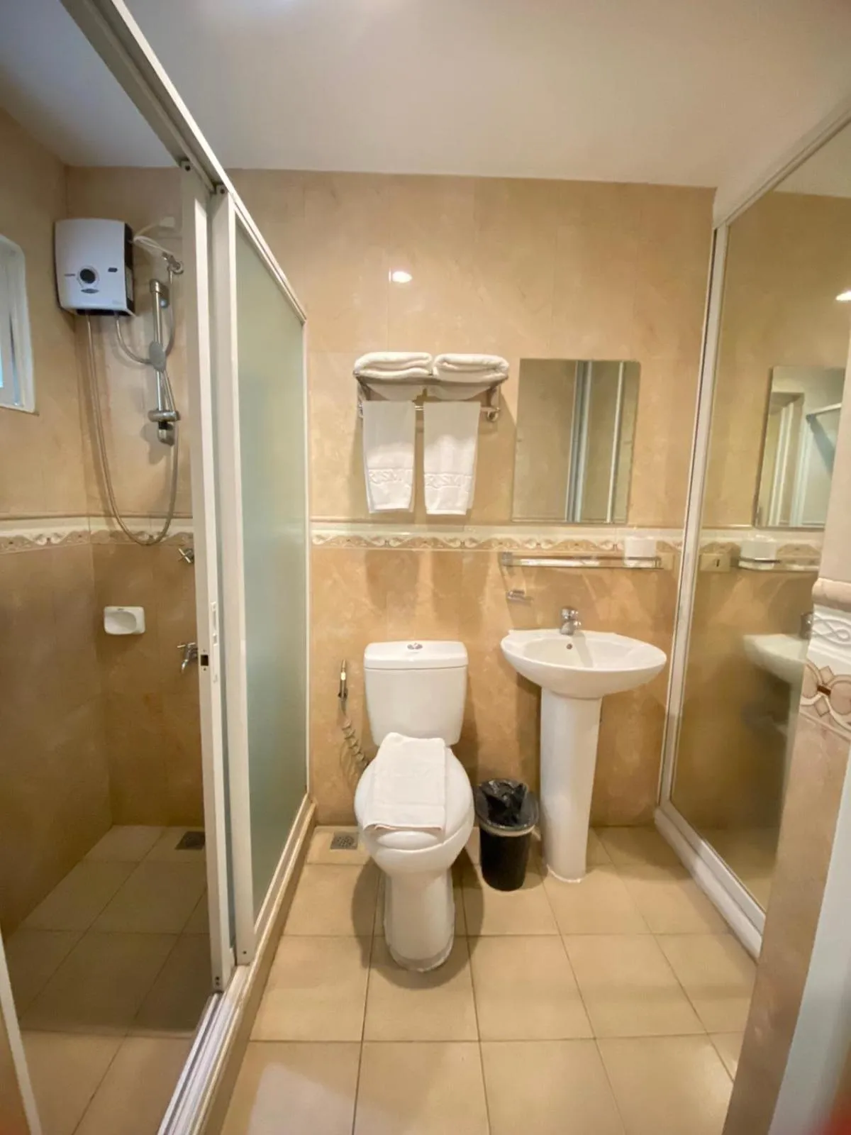 Bathroom in Prism Hotel