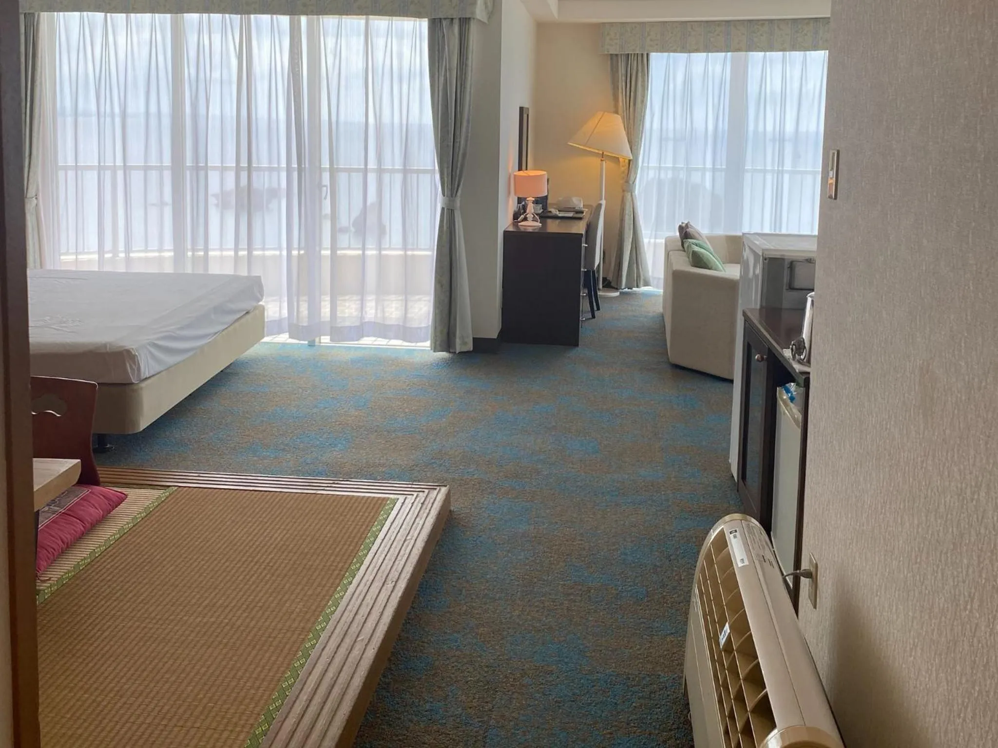 Bed in Hotel Resonex Nago