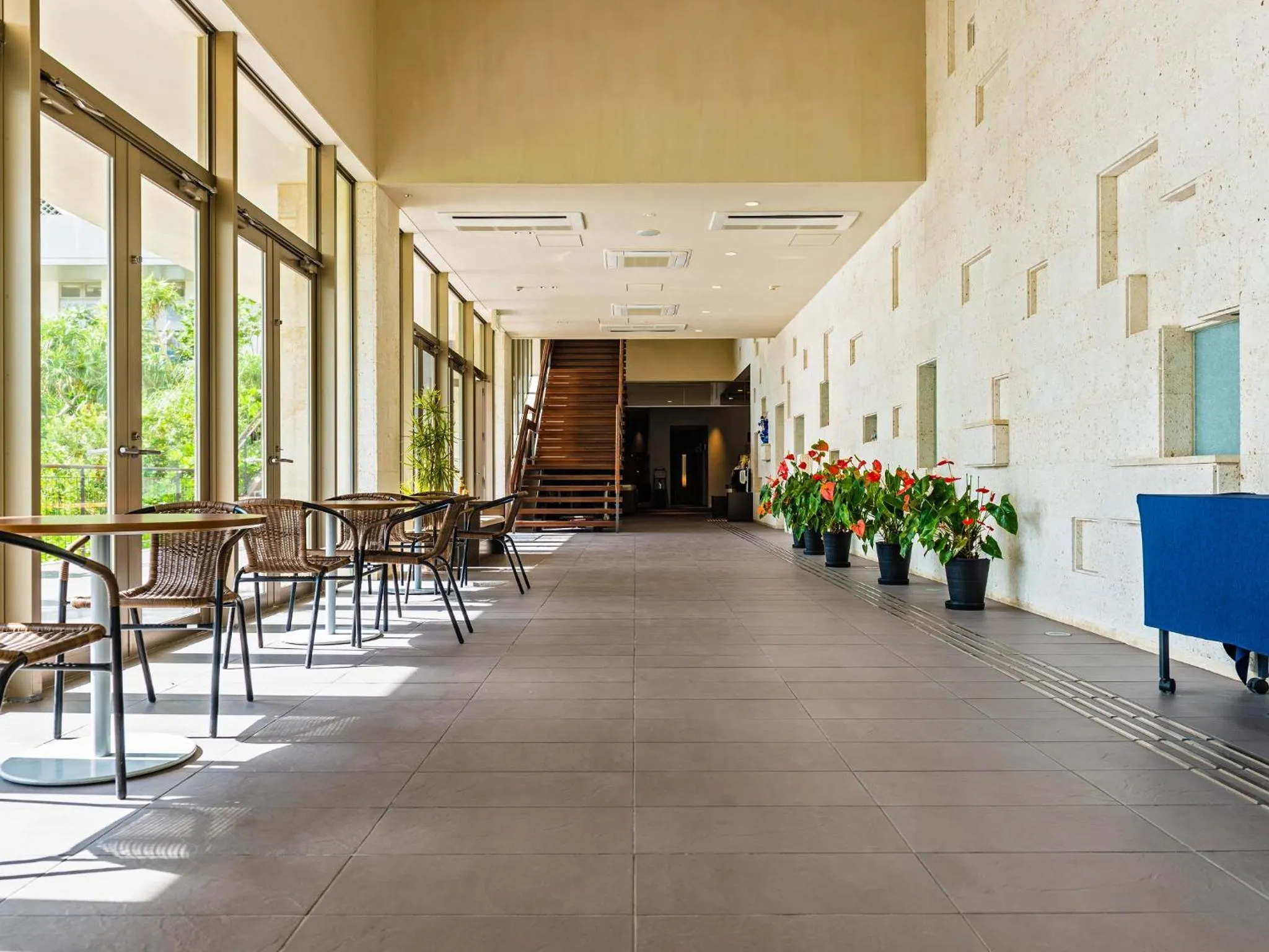 Lobby or reception in Hotel Resonex Nago