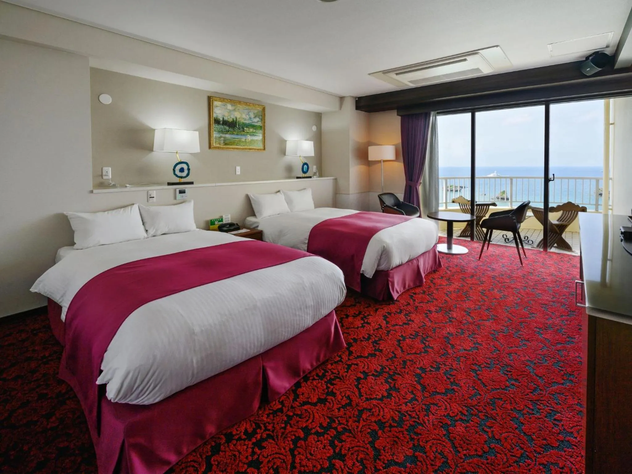 Photo of the whole room, Bed in Hotel Resonex Nago