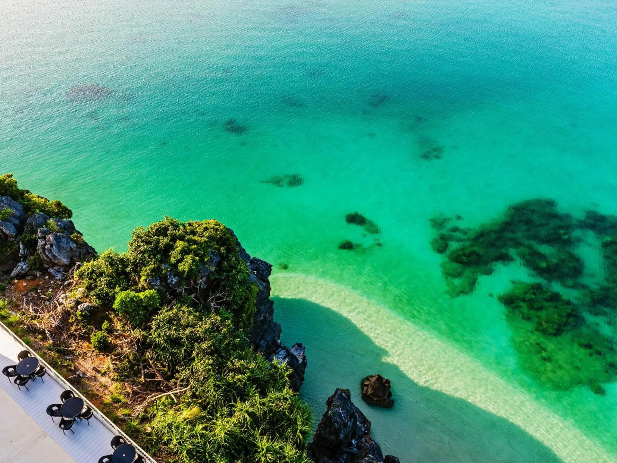 Sea view in Hotel Resonex Nago