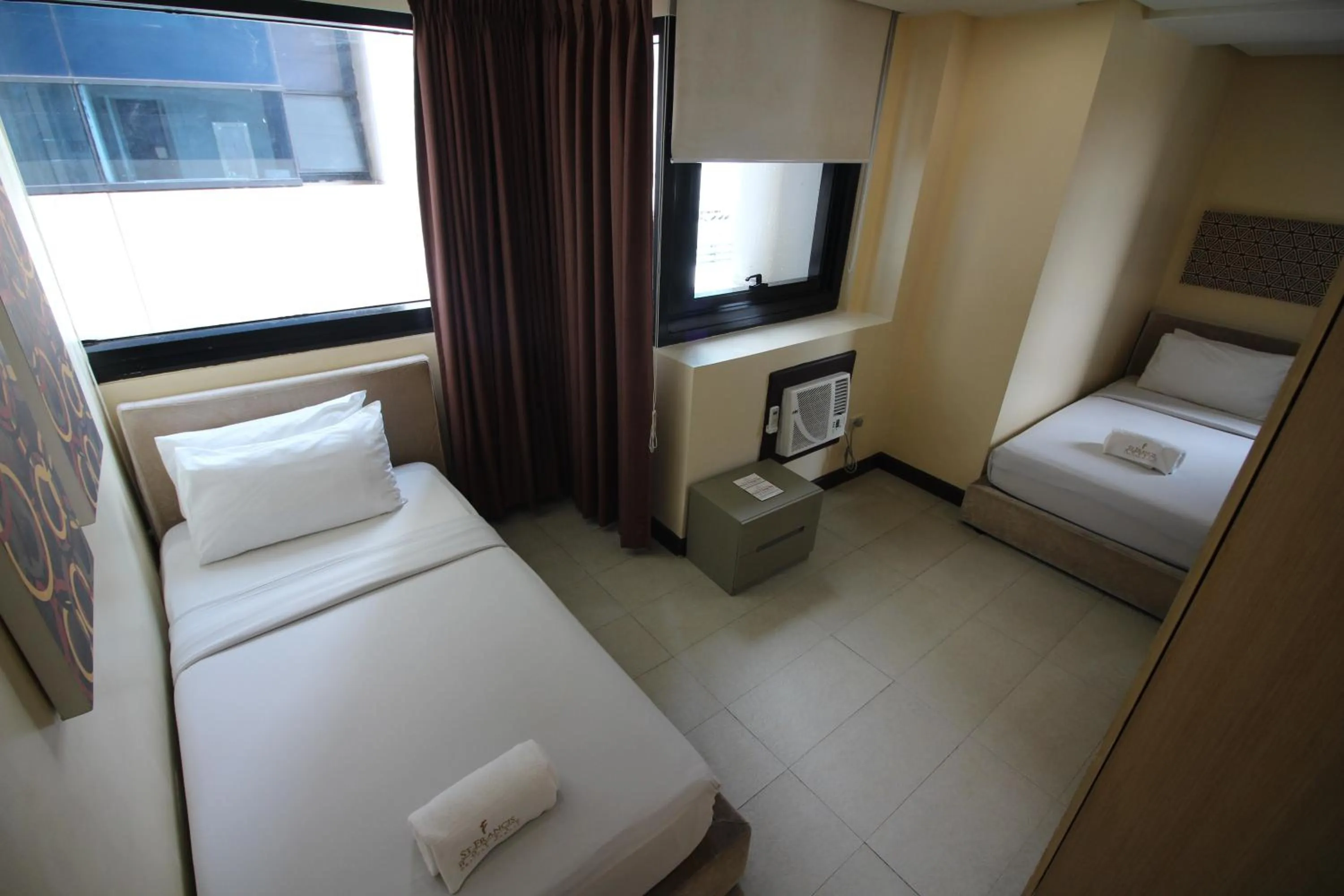 Bed in BSA Twin Towers