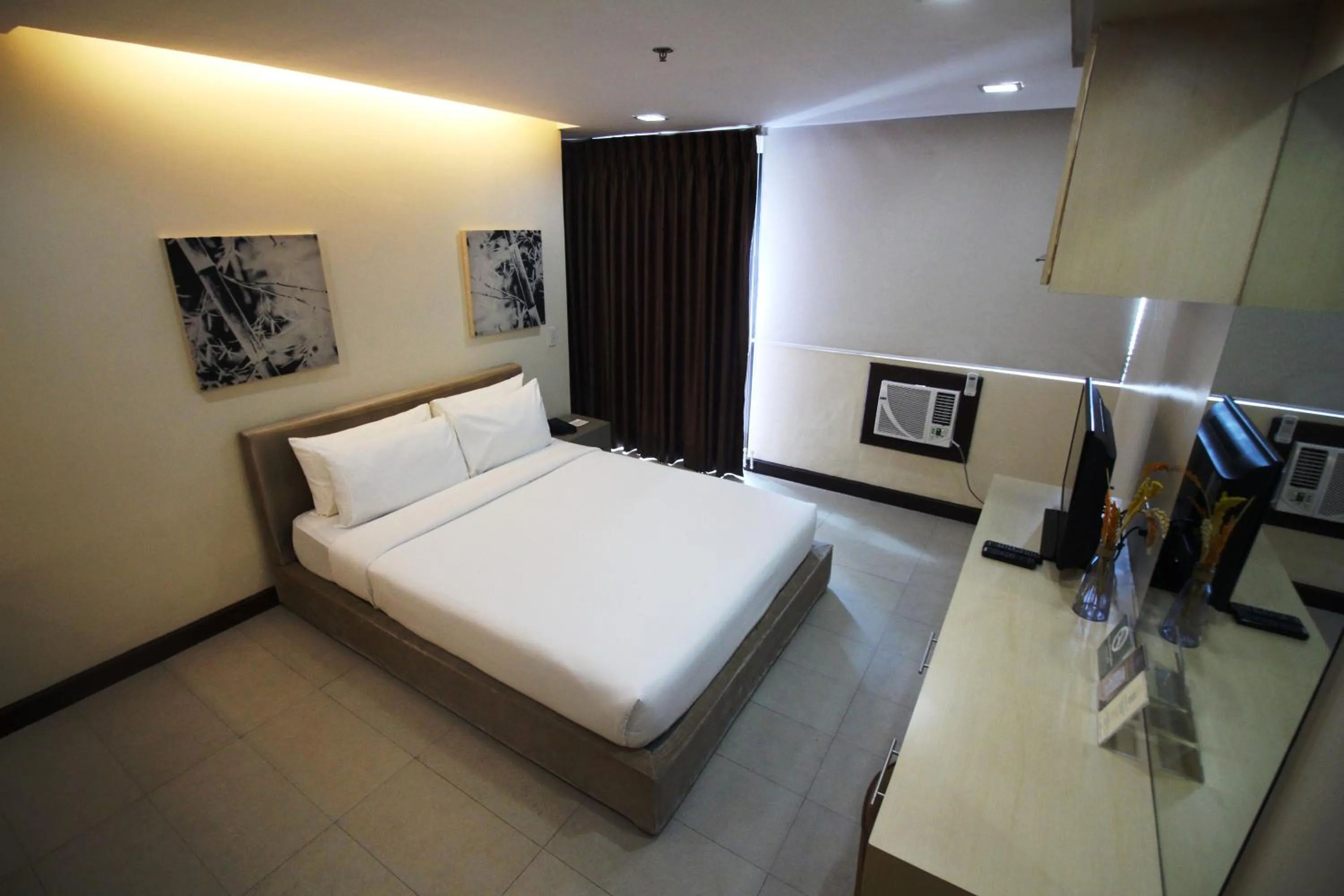 Photo of the whole room, Bed in BSA Twin Towers