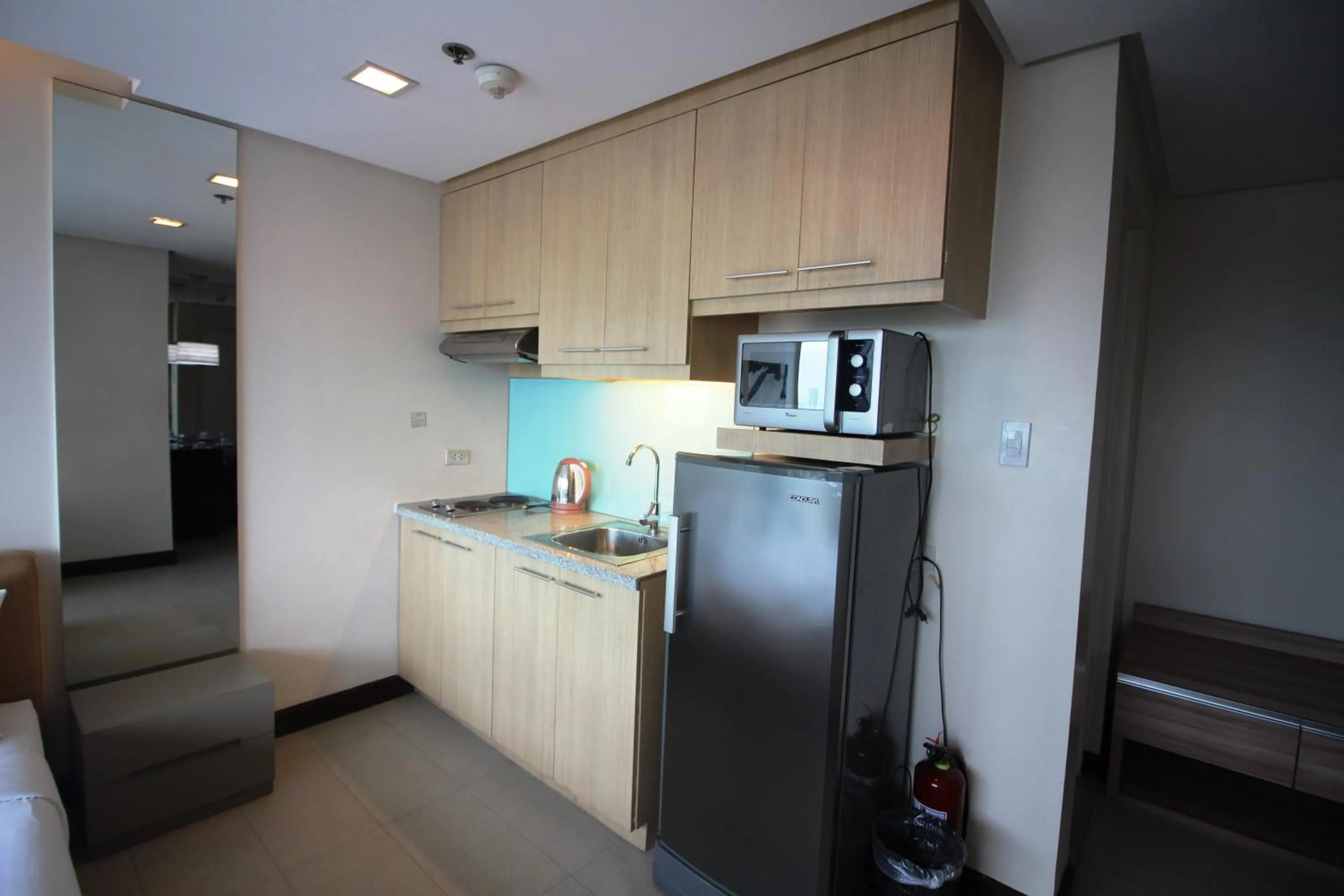Kitchen or kitchenette in BSA Twin Towers