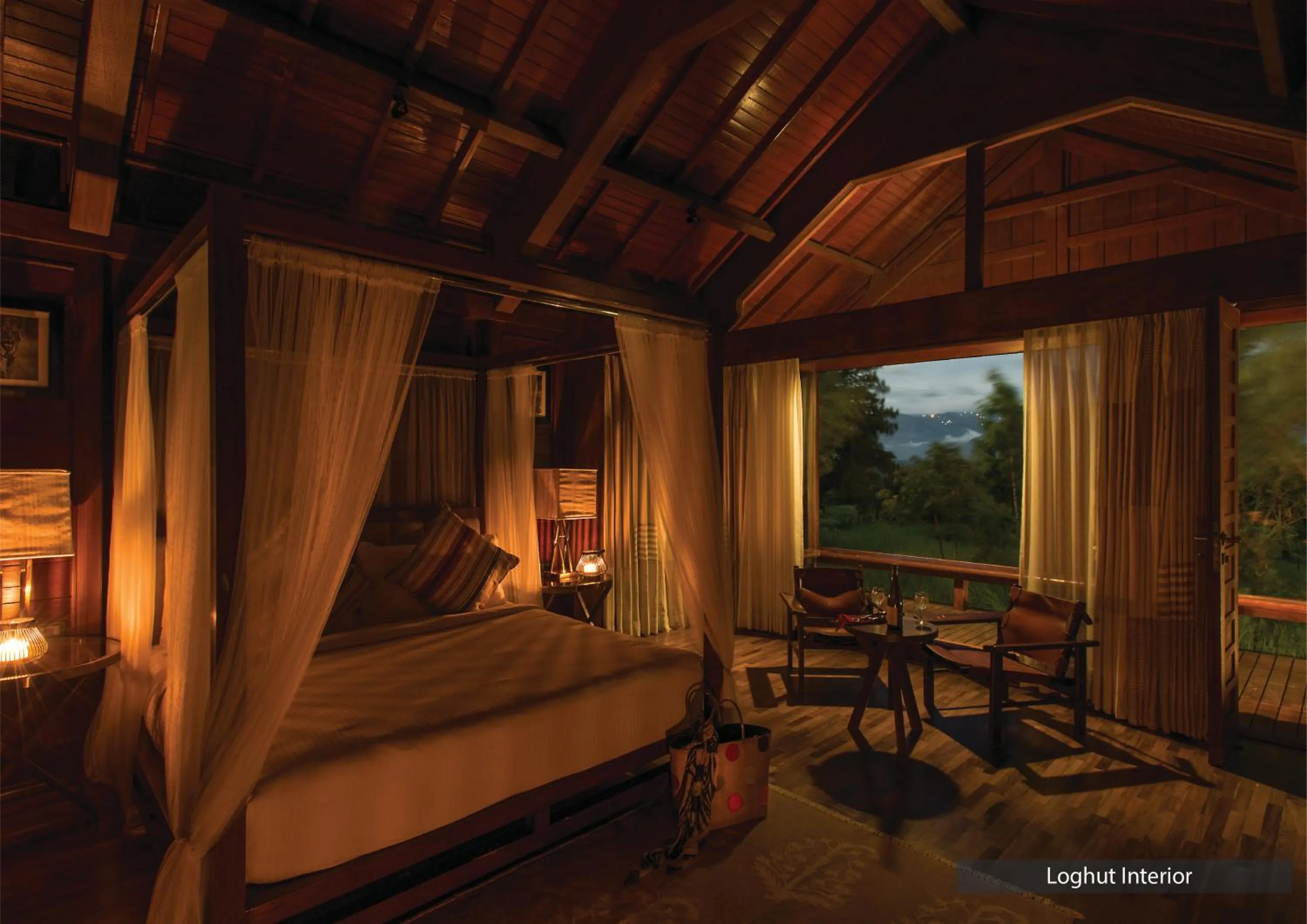 Bed in The Serai Bandipur
