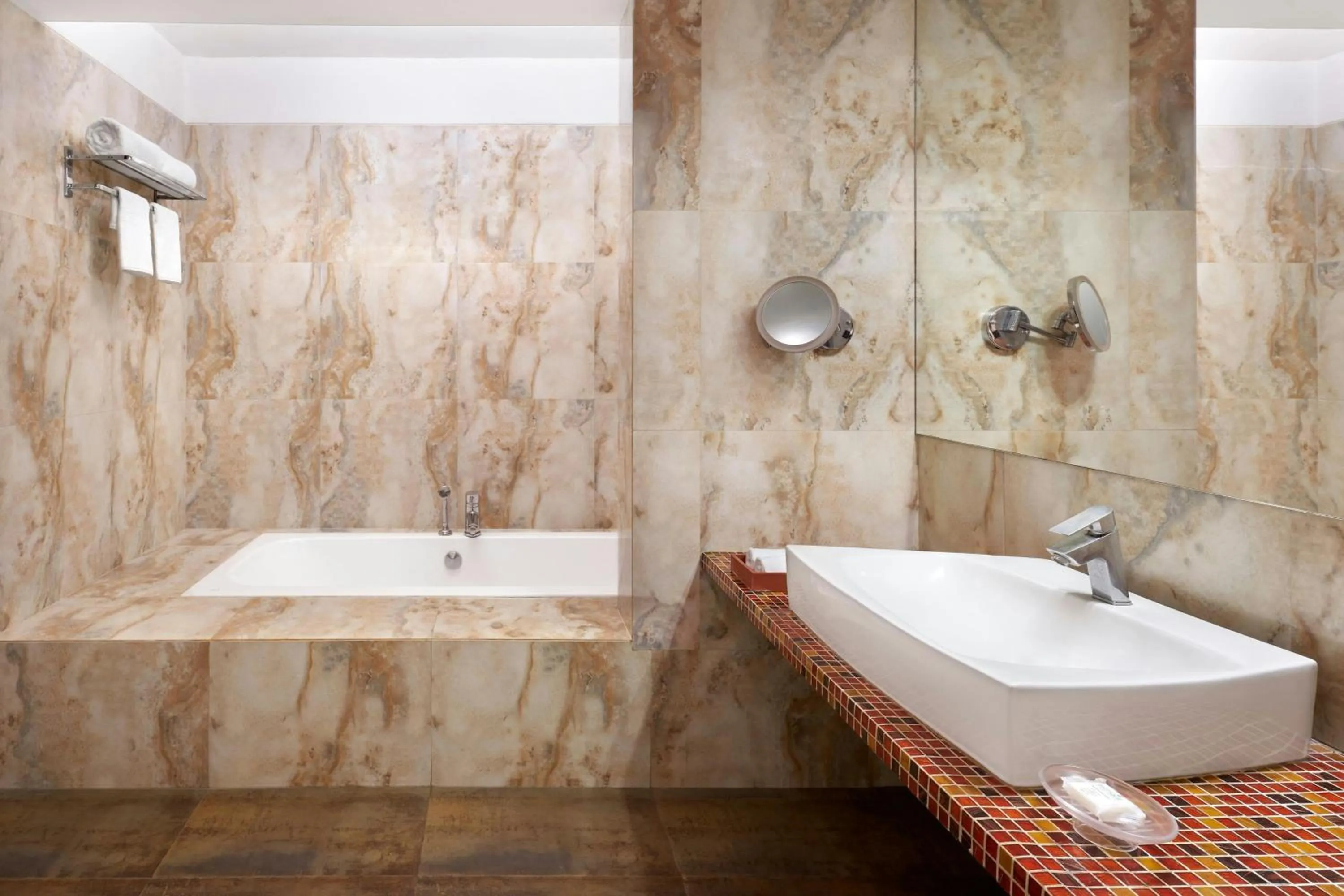 Bathroom in The Fern Samali Resort Dapoli, Series by Marriott