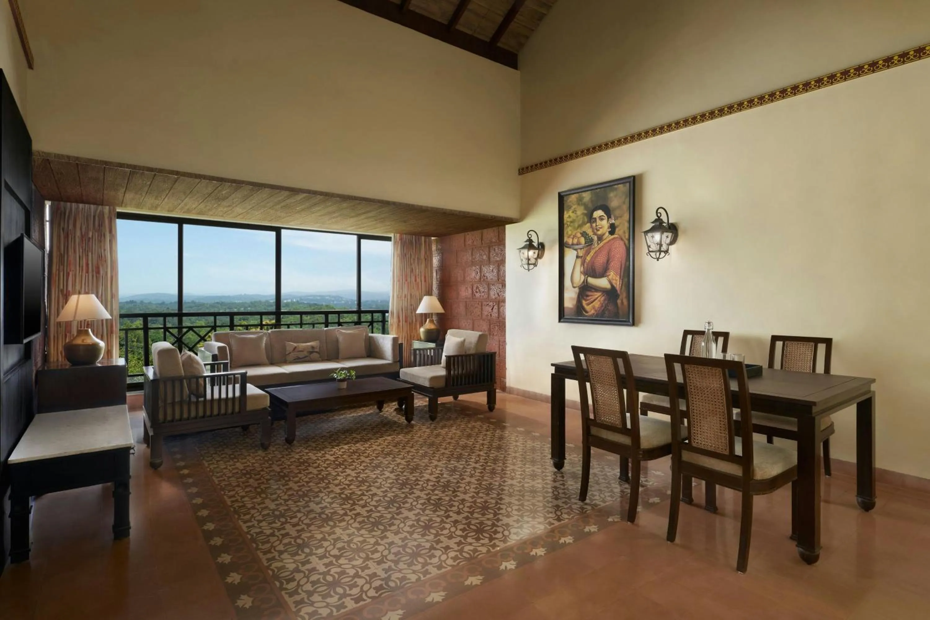 Living room in The Fern Samali Resort Dapoli, Series by Marriott