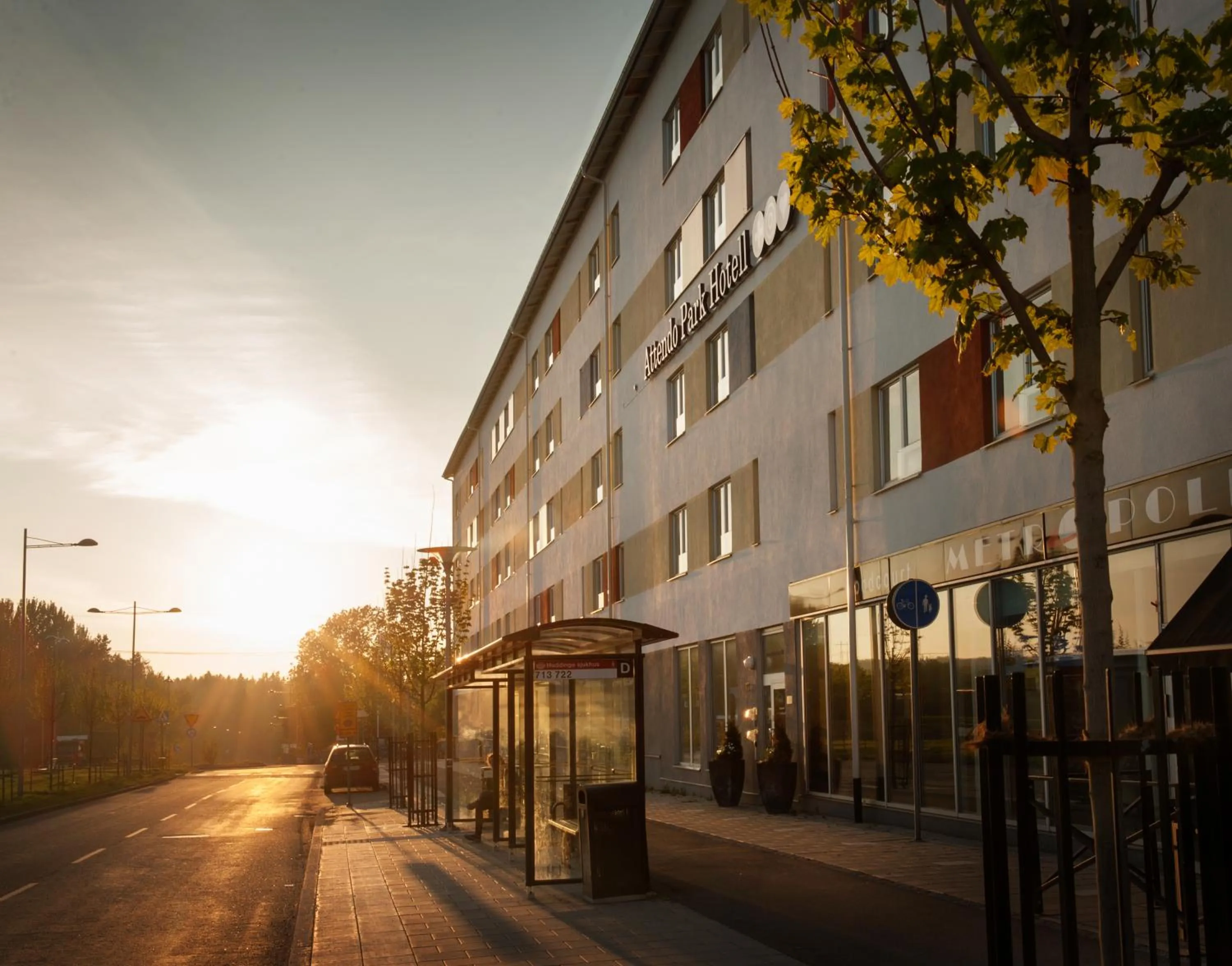 Facade/entrance in Attendo Park Hotell