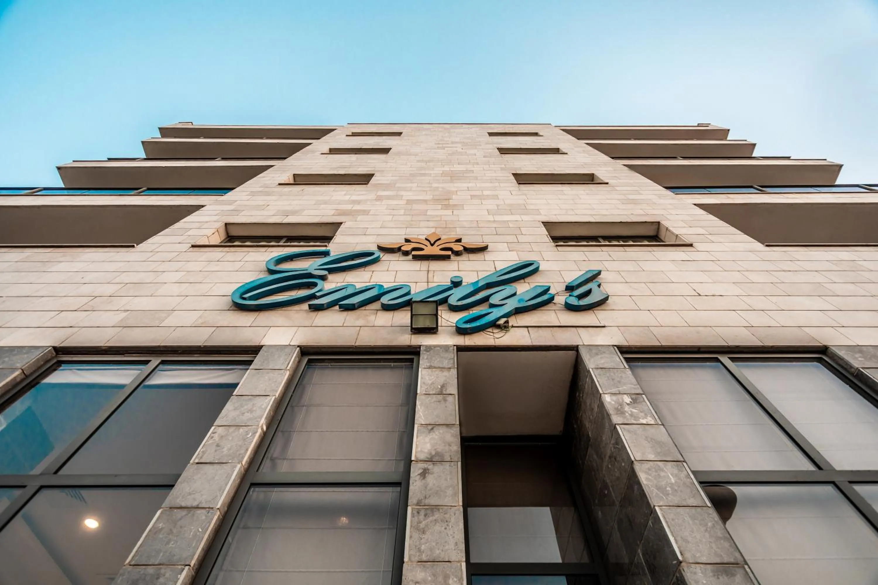 Property logo or sign in Emily's Hotel