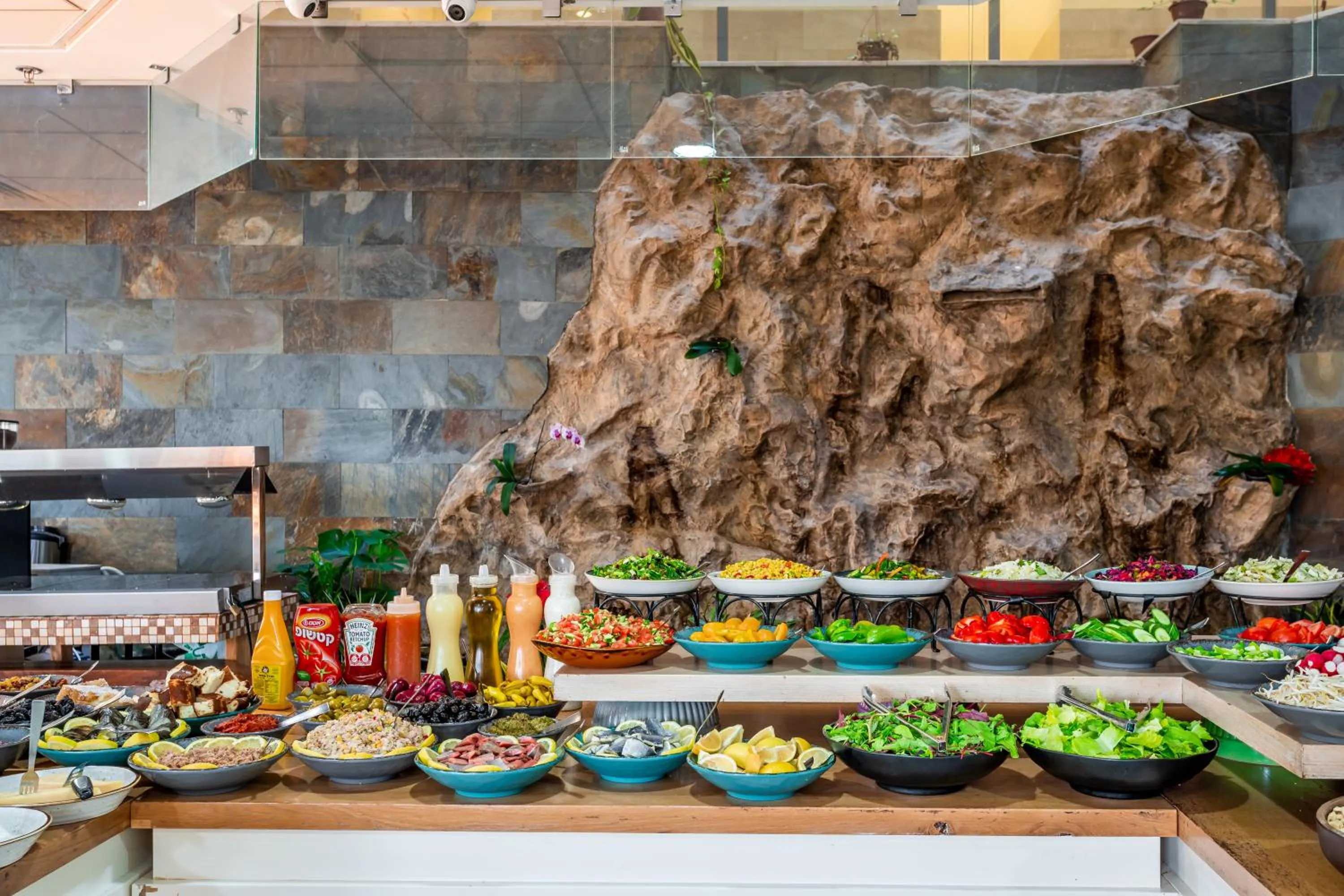 Buffet breakfast in Emily's Hotel