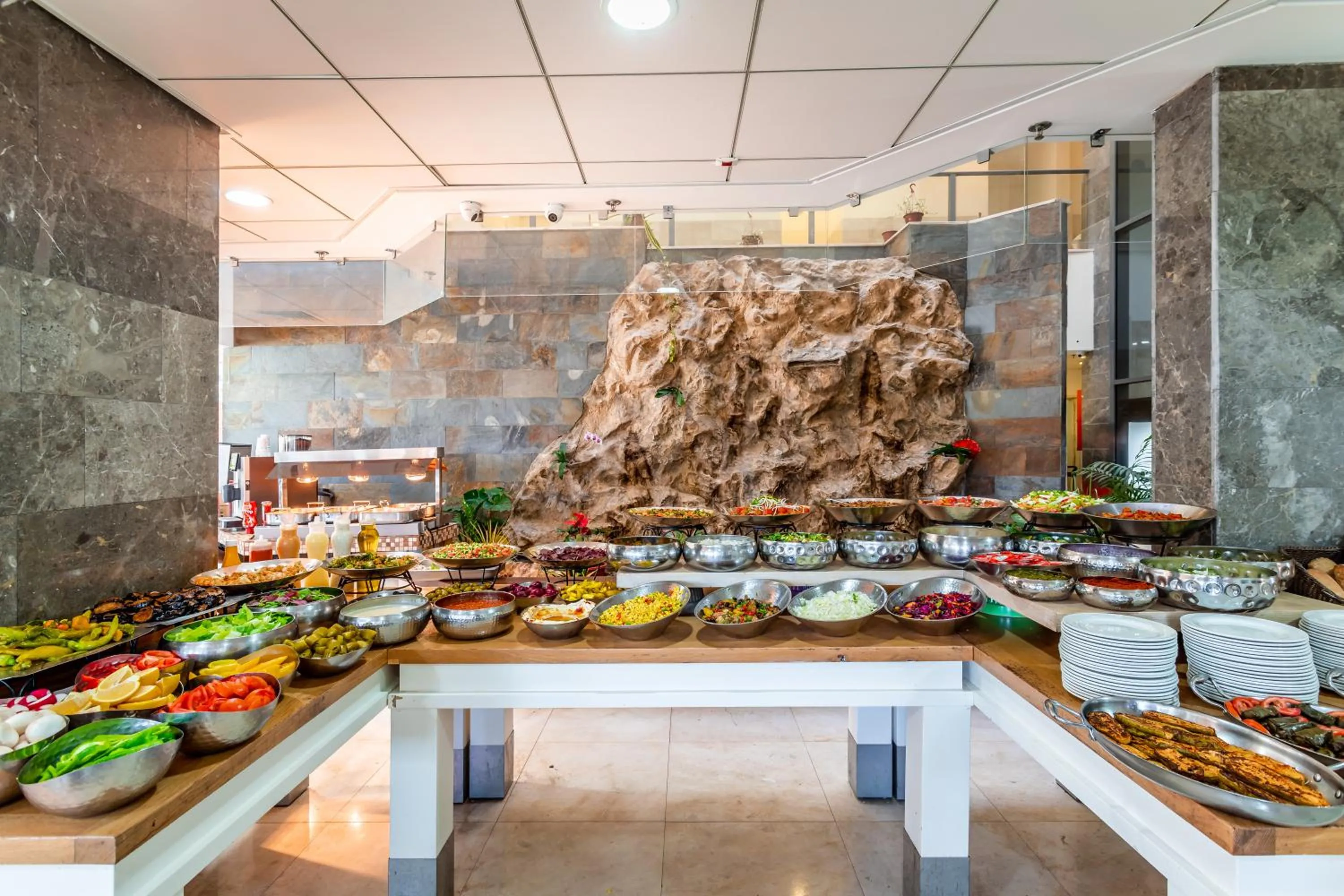 Dinner in Emily's Hotel