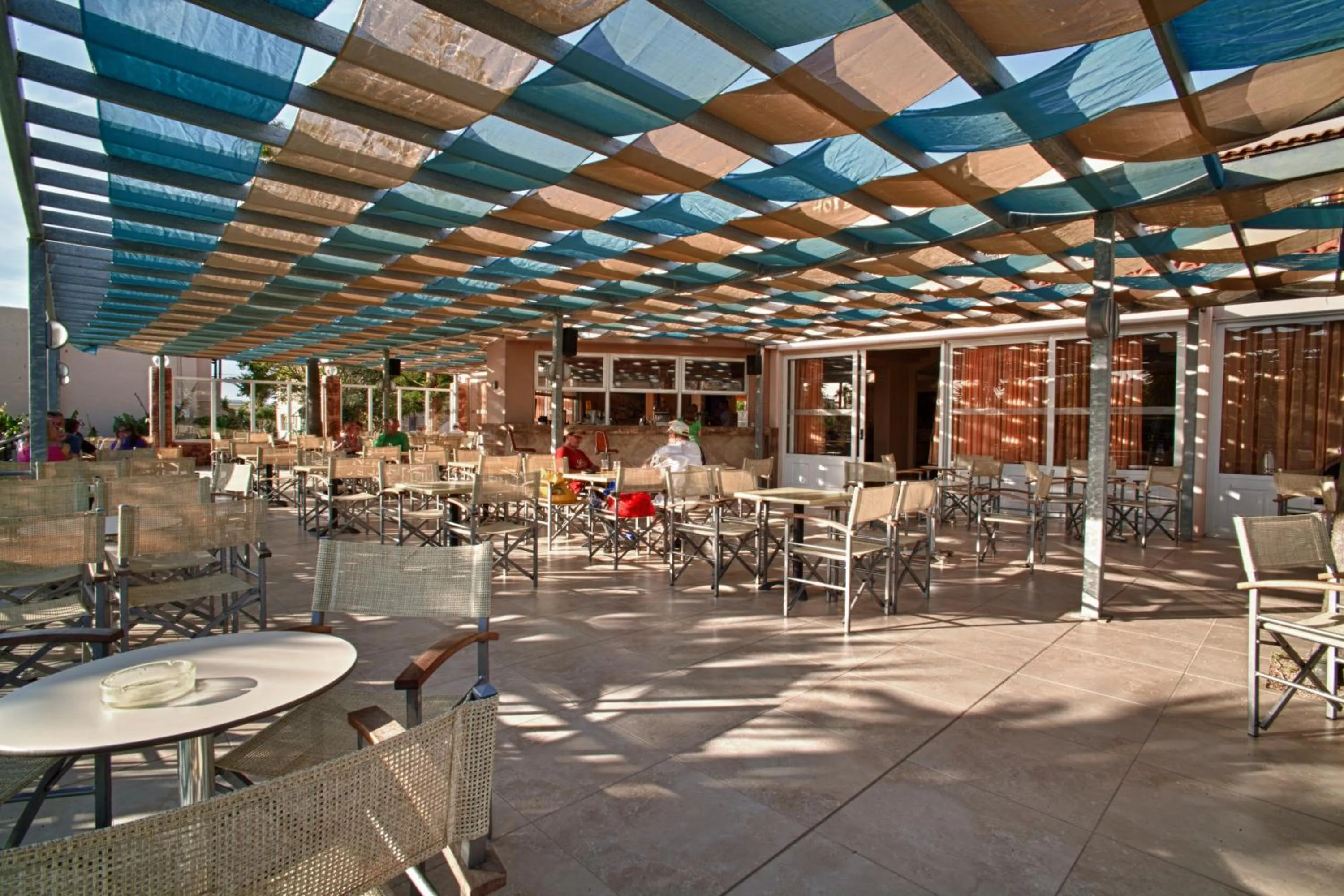 Patio in ILIOS K Village Resort