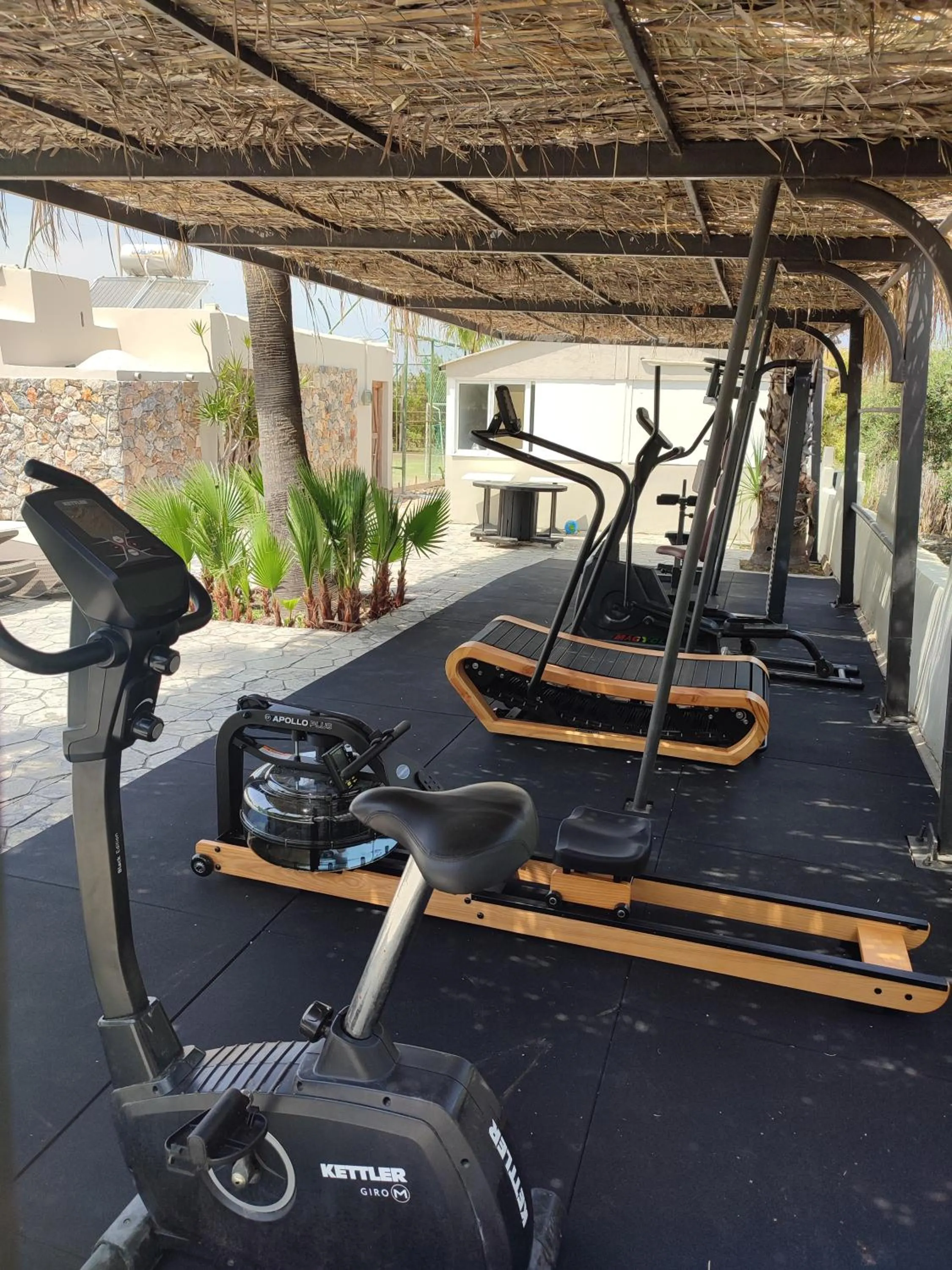 Fitness centre/facilities in ILIOS K Village Resort