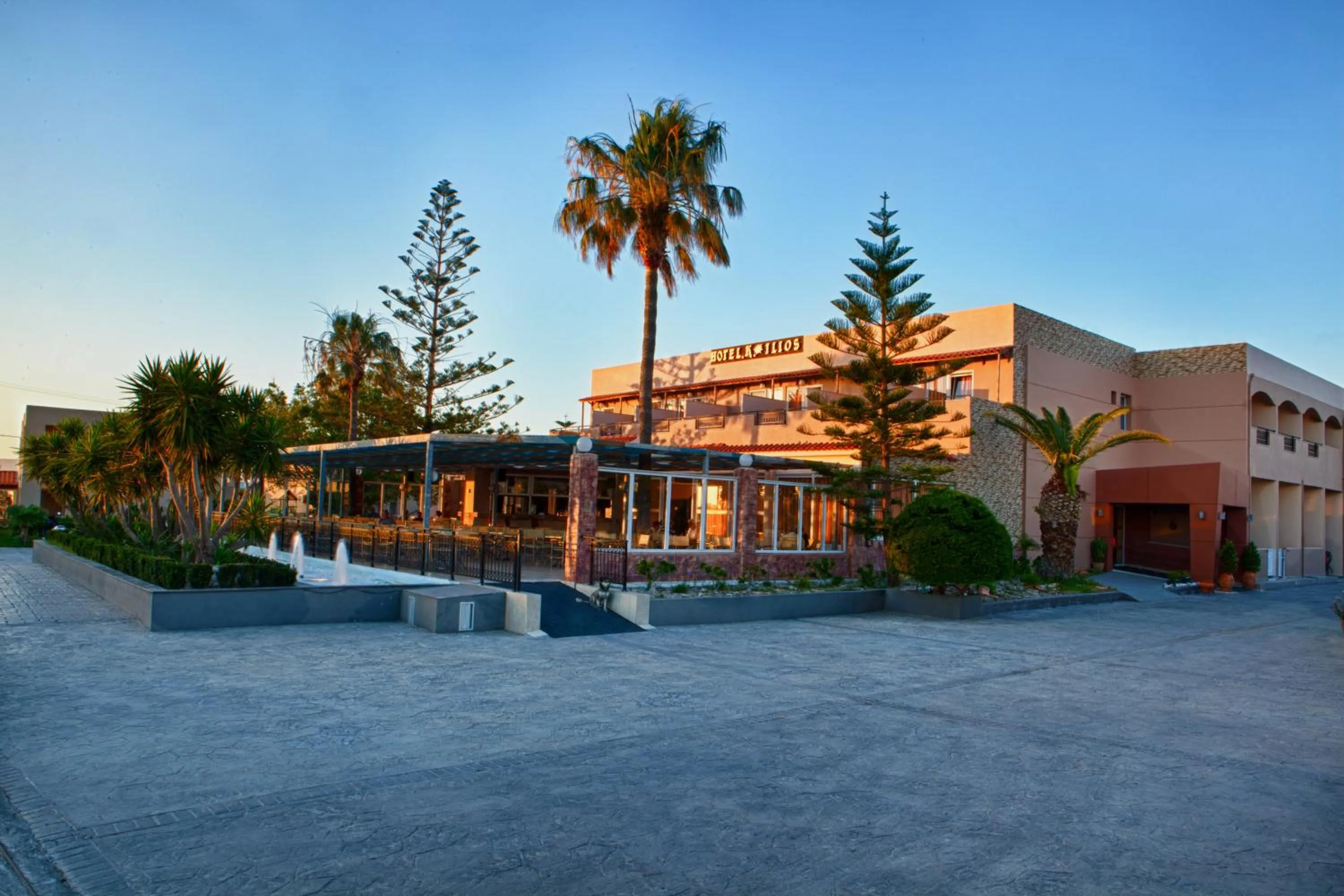 Facade/entrance in ILIOS K Village Resort