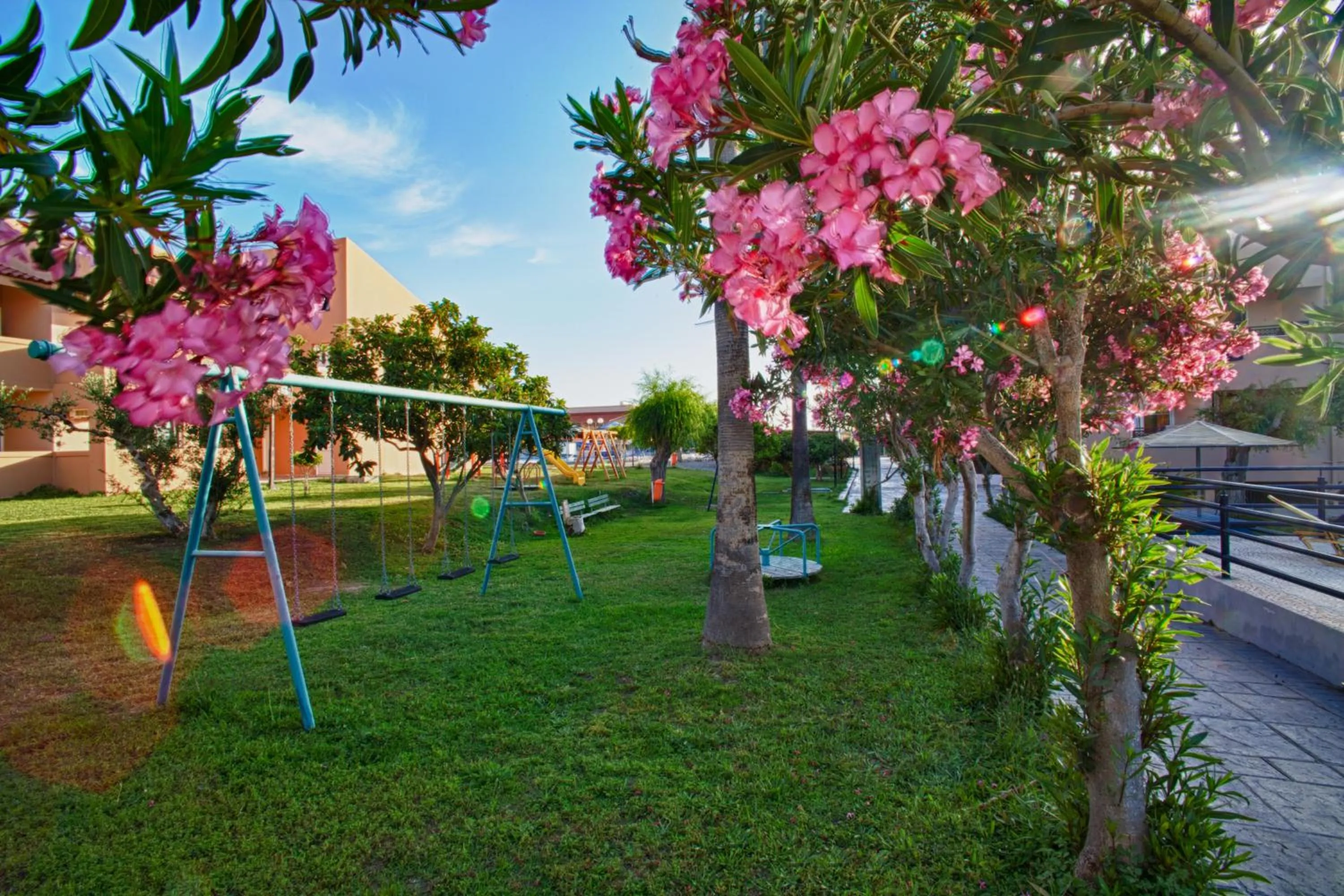 Children play ground in ILIOS K Village Resort